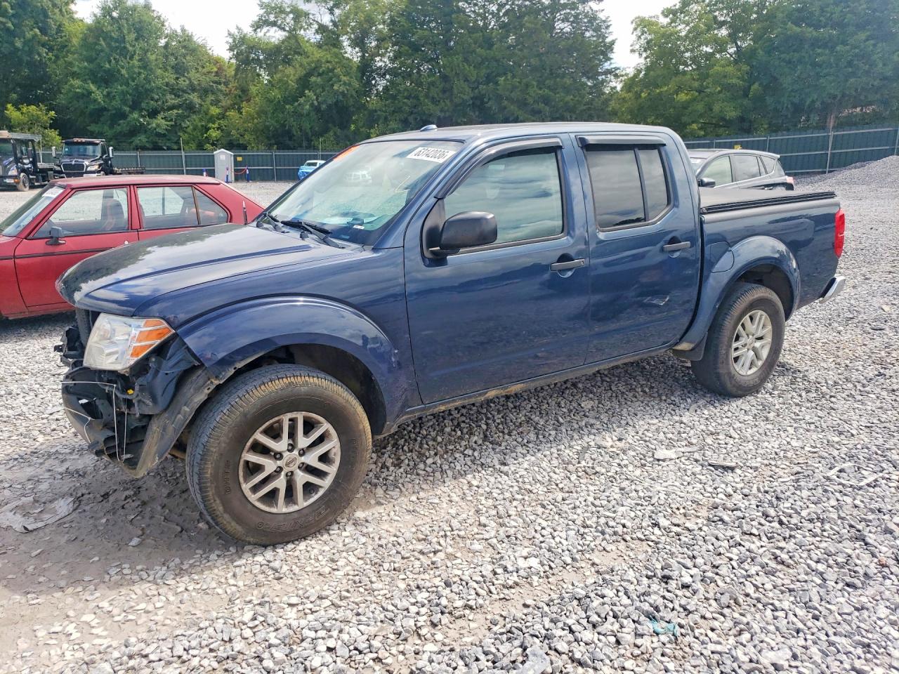 2015 Nissan Frontier Sv Blue vin: 1N6AD0EV5FN740858