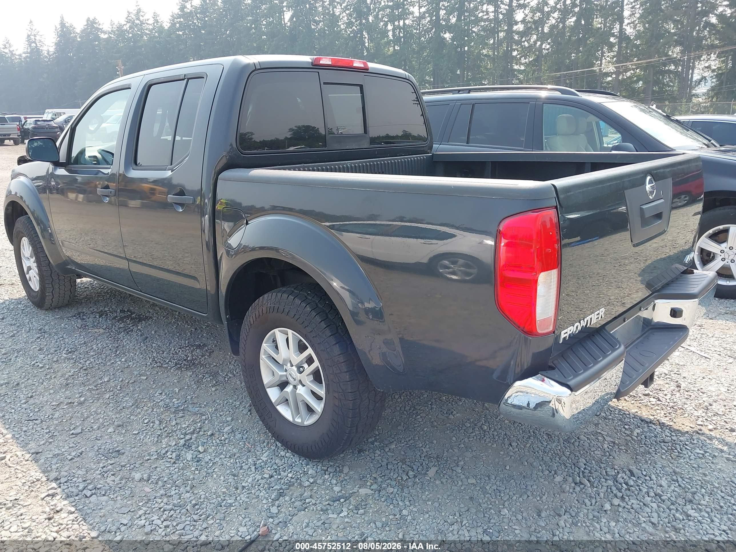 2015 Nissan Frontier Pro-4x/s/sl/sv Gray vin: 1N6AD0EV5FN744909