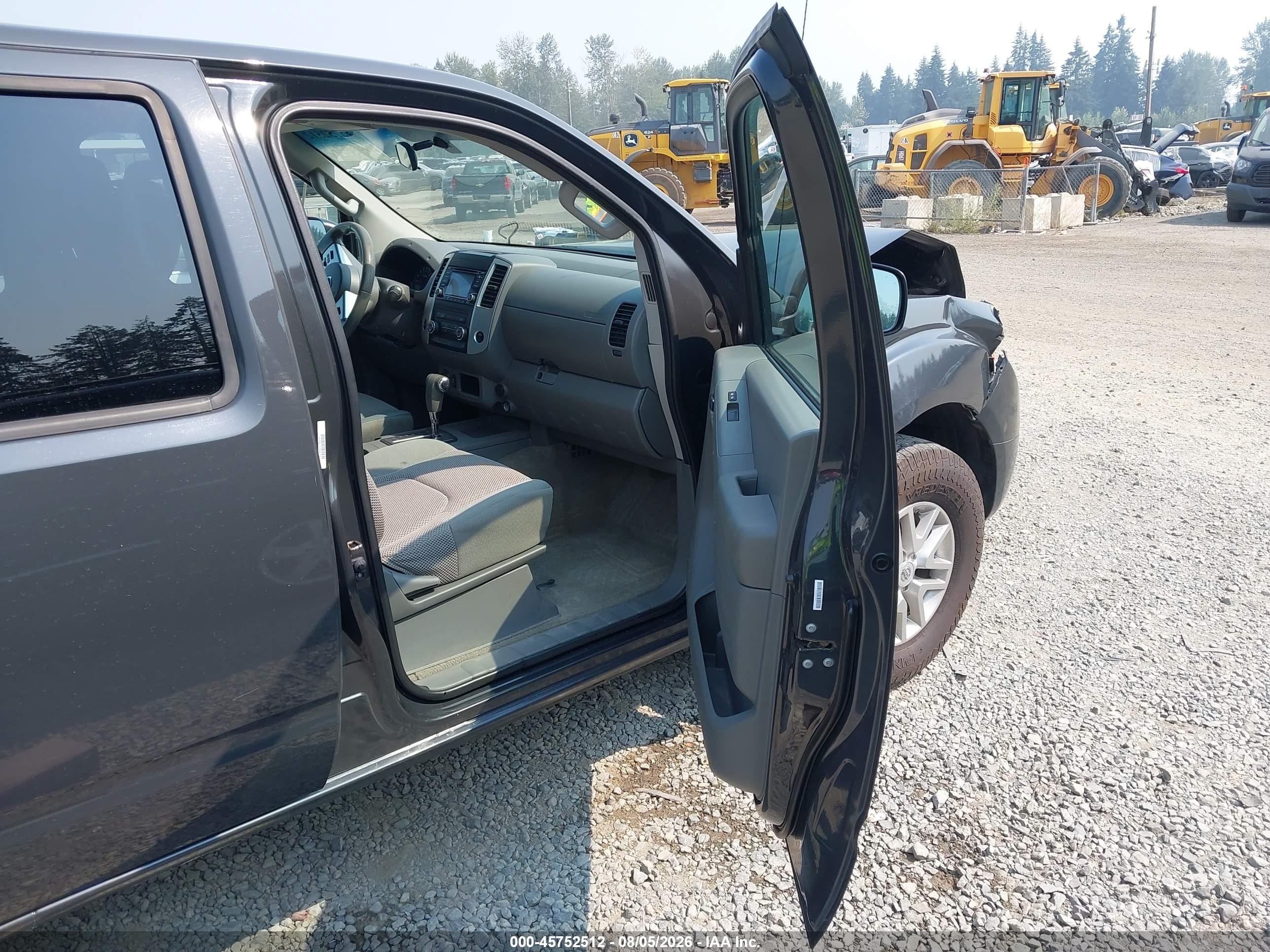 2015 Nissan Frontier Pro-4x/s/sl/sv Gray vin: 1N6AD0EV5FN744909