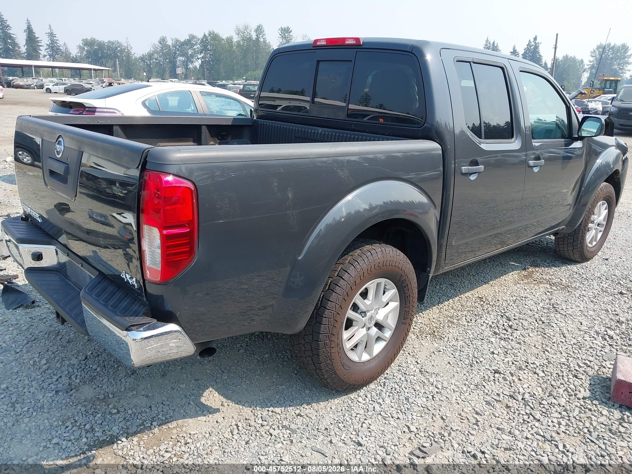 2015 Nissan Frontier Pro-4x/s/sl/sv Gray vin: 1N6AD0EV5FN744909