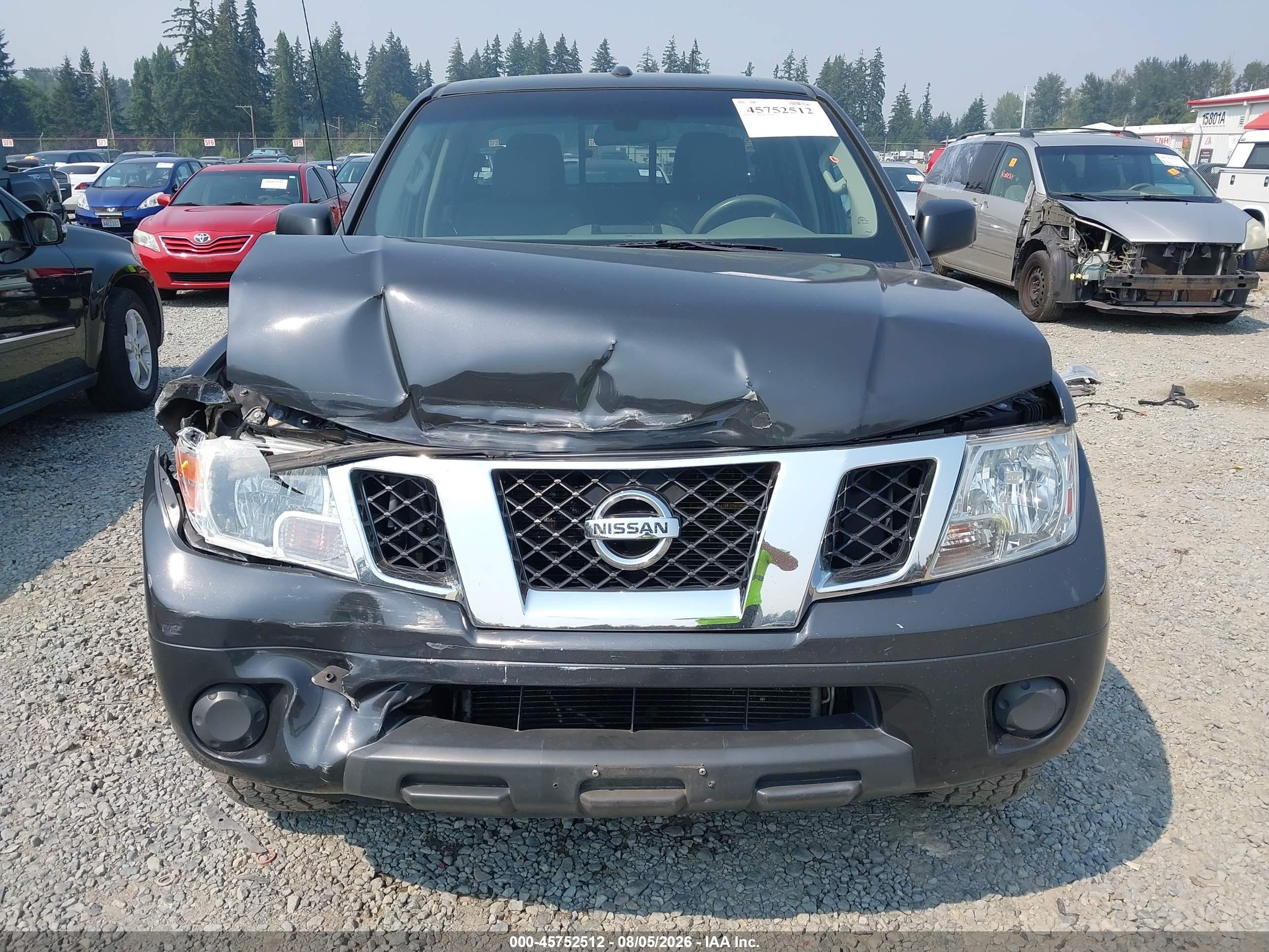 2015 Nissan Frontier Pro-4x/s/sl/sv Gray vin: 1N6AD0EV5FN744909