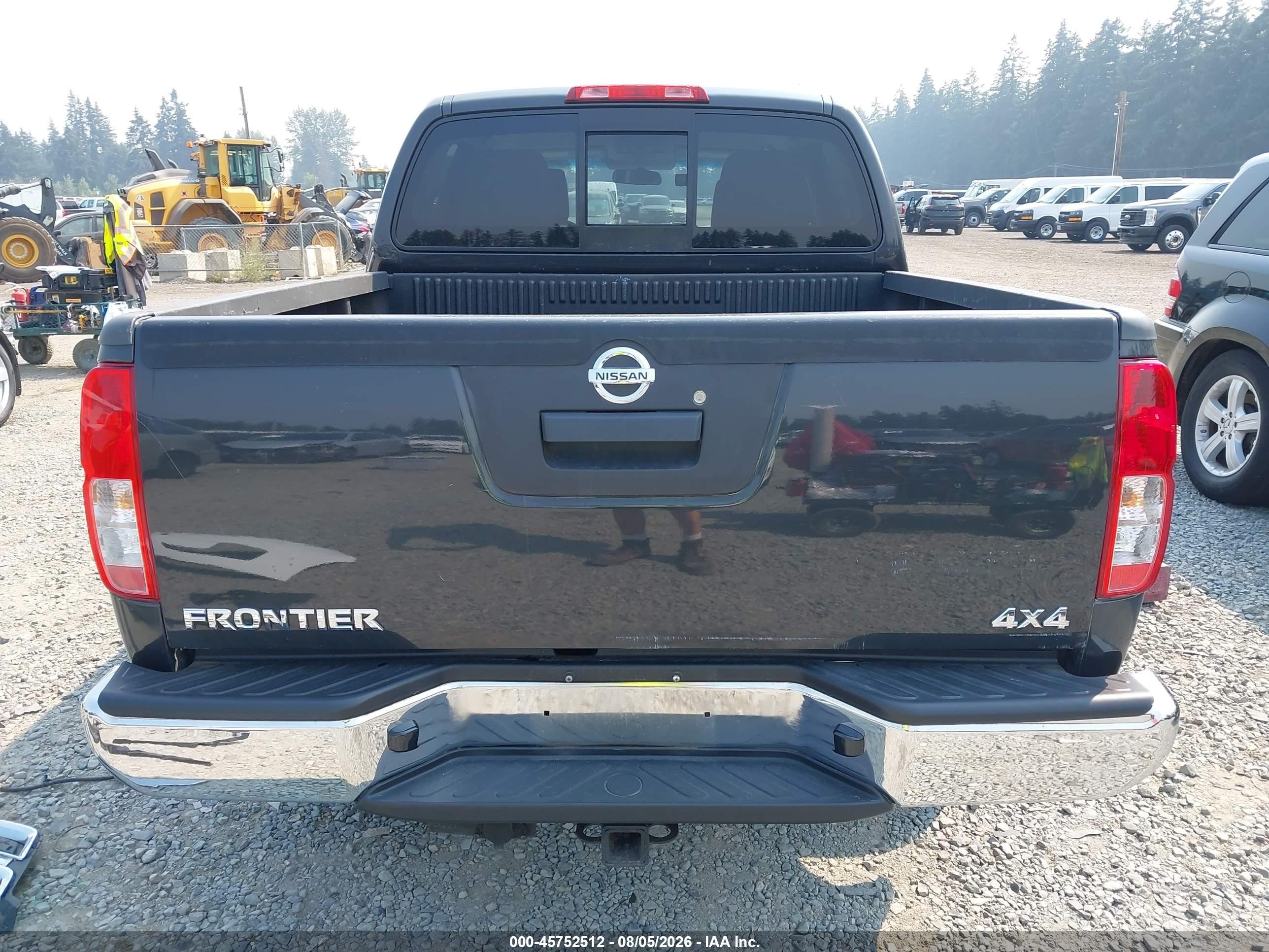 2015 Nissan Frontier Pro-4x/s/sl/sv Gray vin: 1N6AD0EV5FN744909