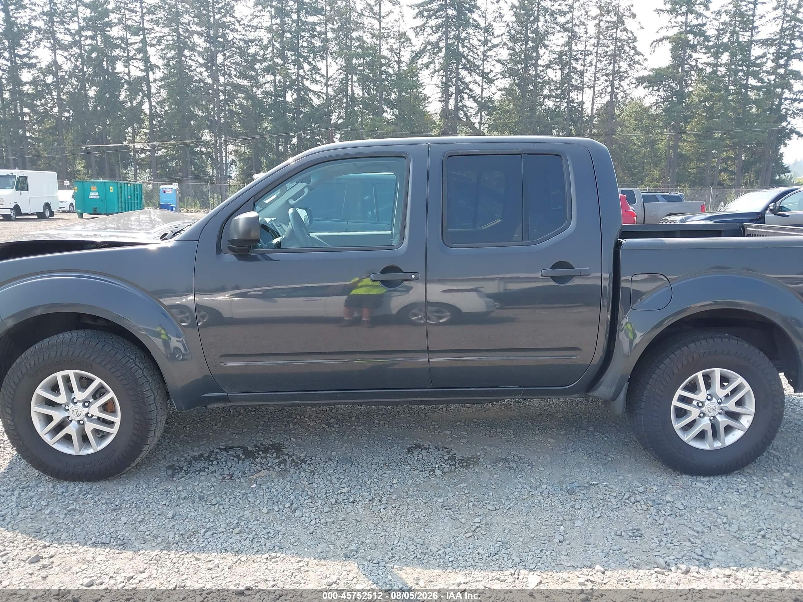 2015 Nissan Frontier Pro-4x/s/sl/sv Gray vin: 1N6AD0EV5FN744909