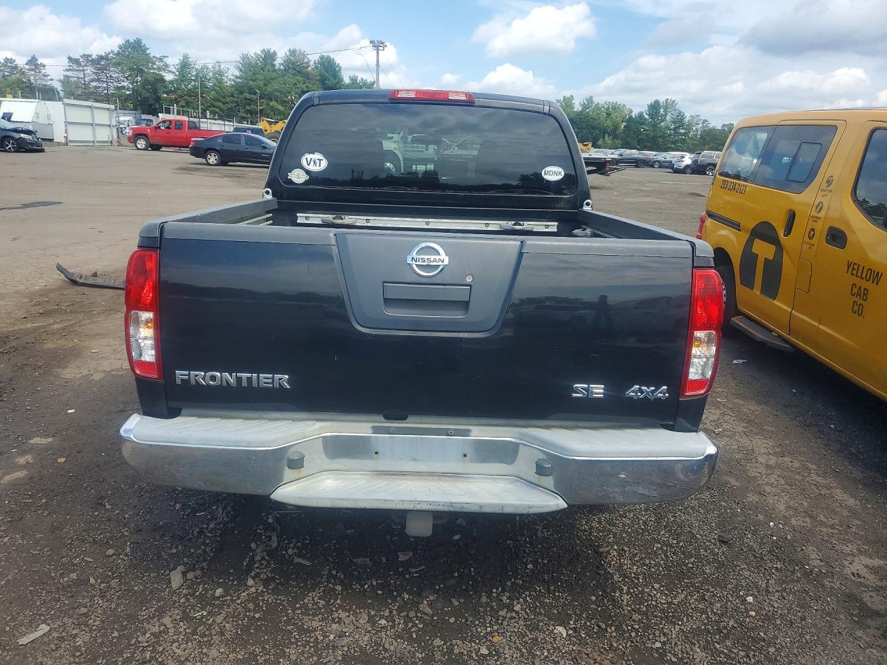 2010 Nissan Frontier Se V6 Black vin: 1N6AD0EV6AC409632