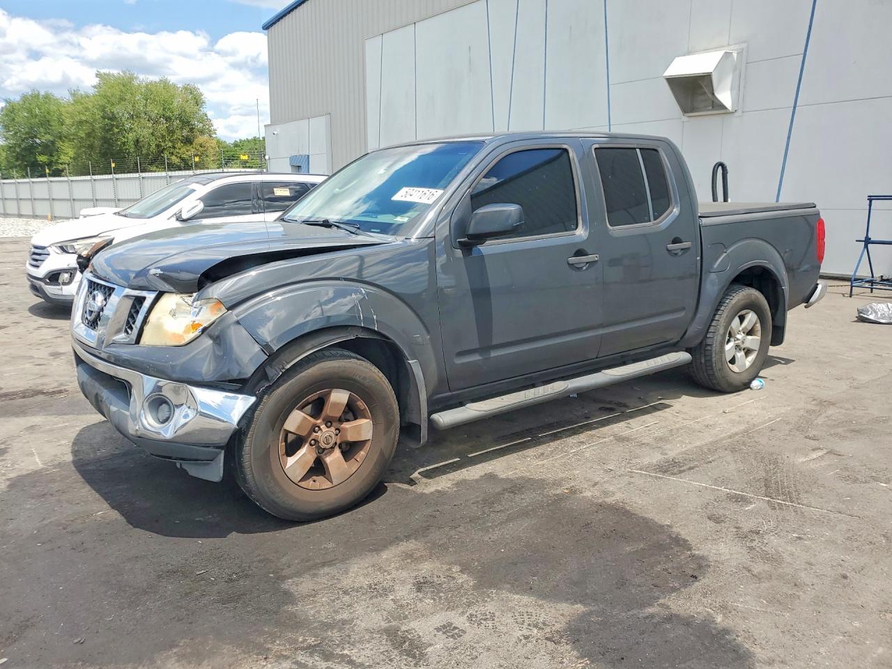 2010 Nissan Frontier Se V6 Gray vin: 1N6AD0EV6AC425412