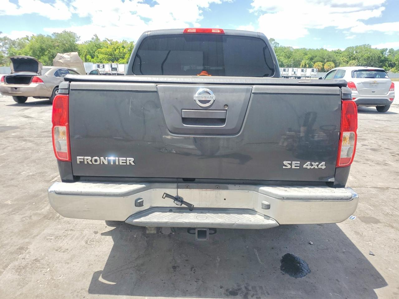 2010 Nissan Frontier Se V6 Серый vin: 1N6AD0EV6AC425412