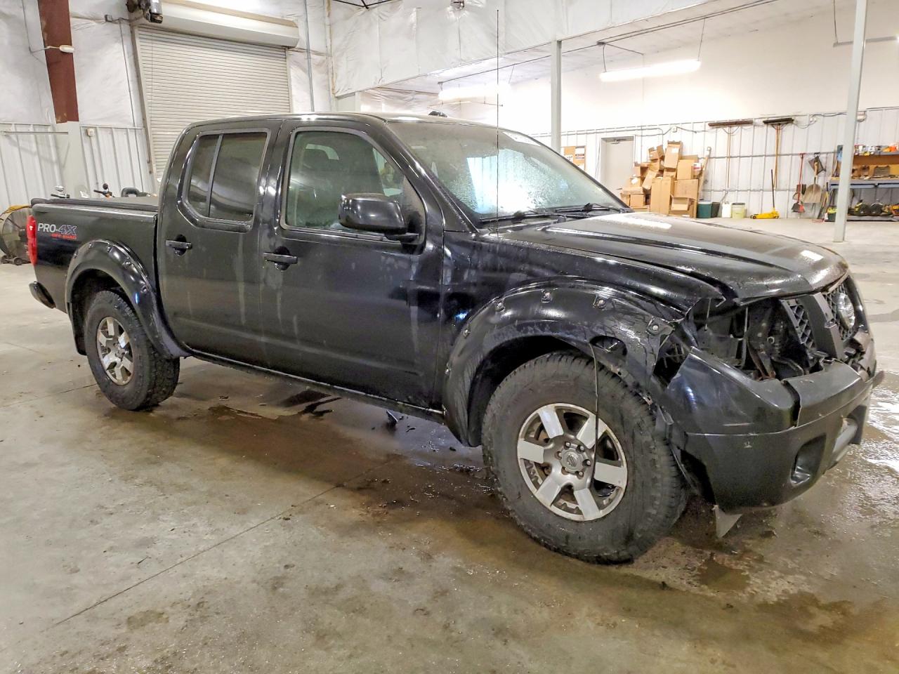 2010 Nissan Frontier Se V6 Black vin: 1N6AD0EV6AC445188