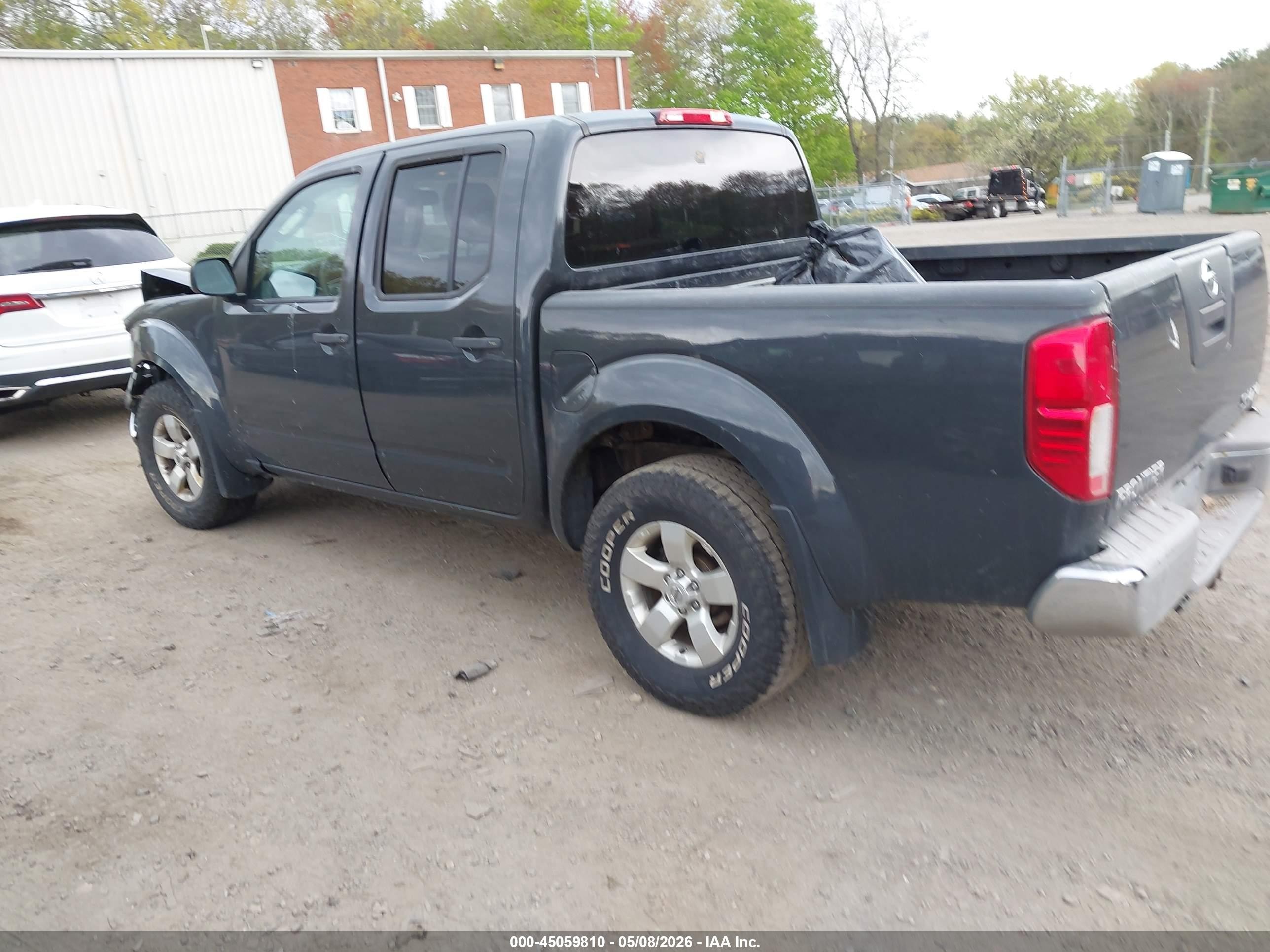 2011 Nissan Frontier Sv Black vin: 1N6AD0EV6BC410202