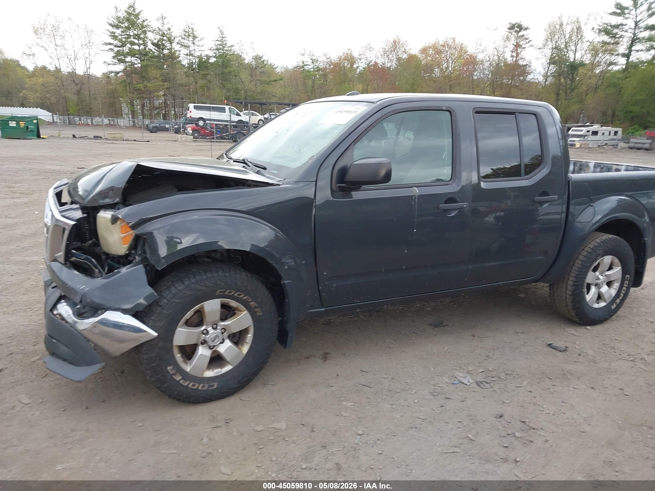 2011 Nissan Frontier Sv Black vin: 1N6AD0EV6BC410202