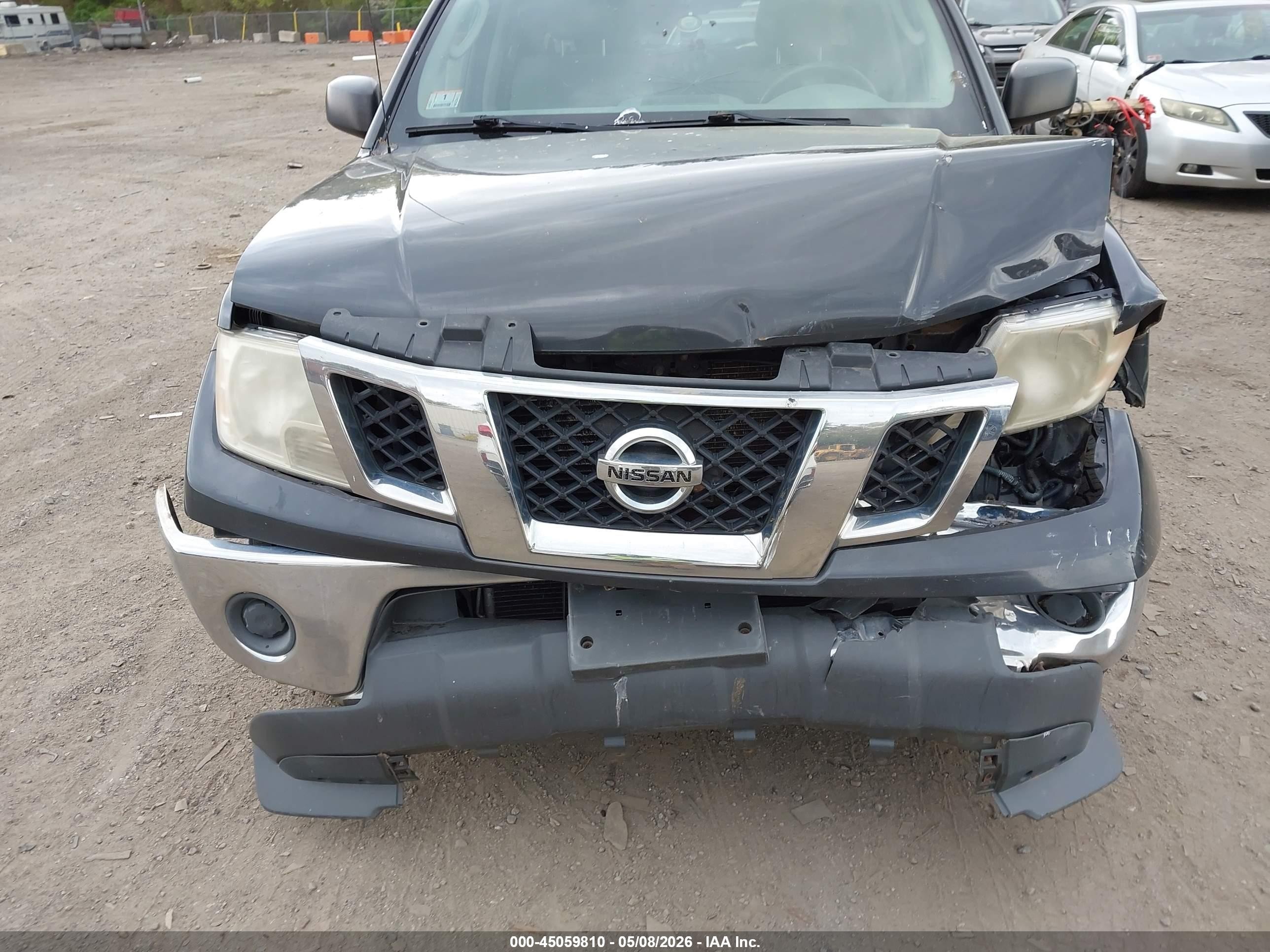 2011 Nissan Frontier Sv Black vin: 1N6AD0EV6BC410202
