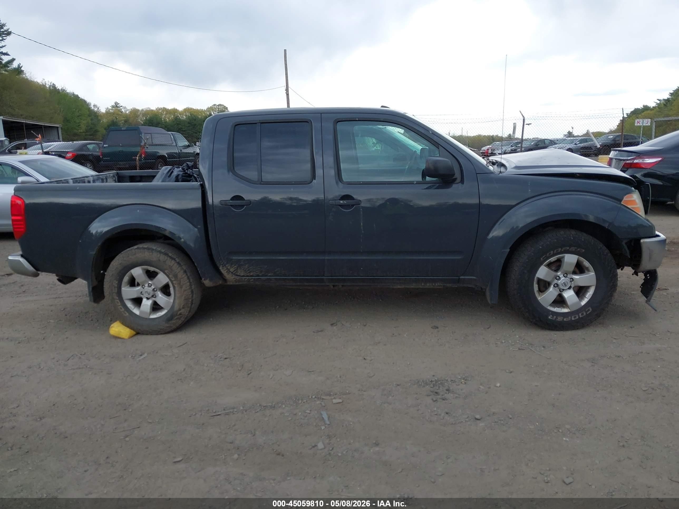 2011 Nissan Frontier Sv Black vin: 1N6AD0EV6BC410202