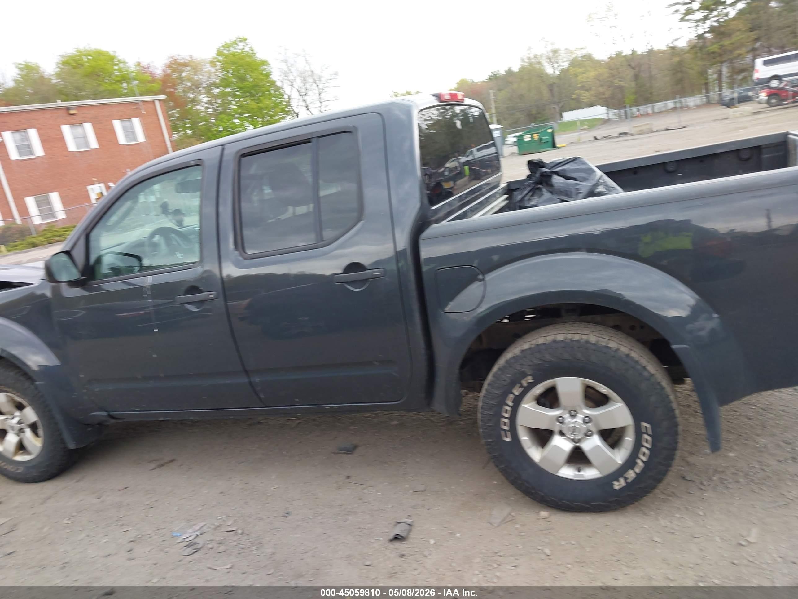 2011 Nissan Frontier Sv Black vin: 1N6AD0EV6BC410202