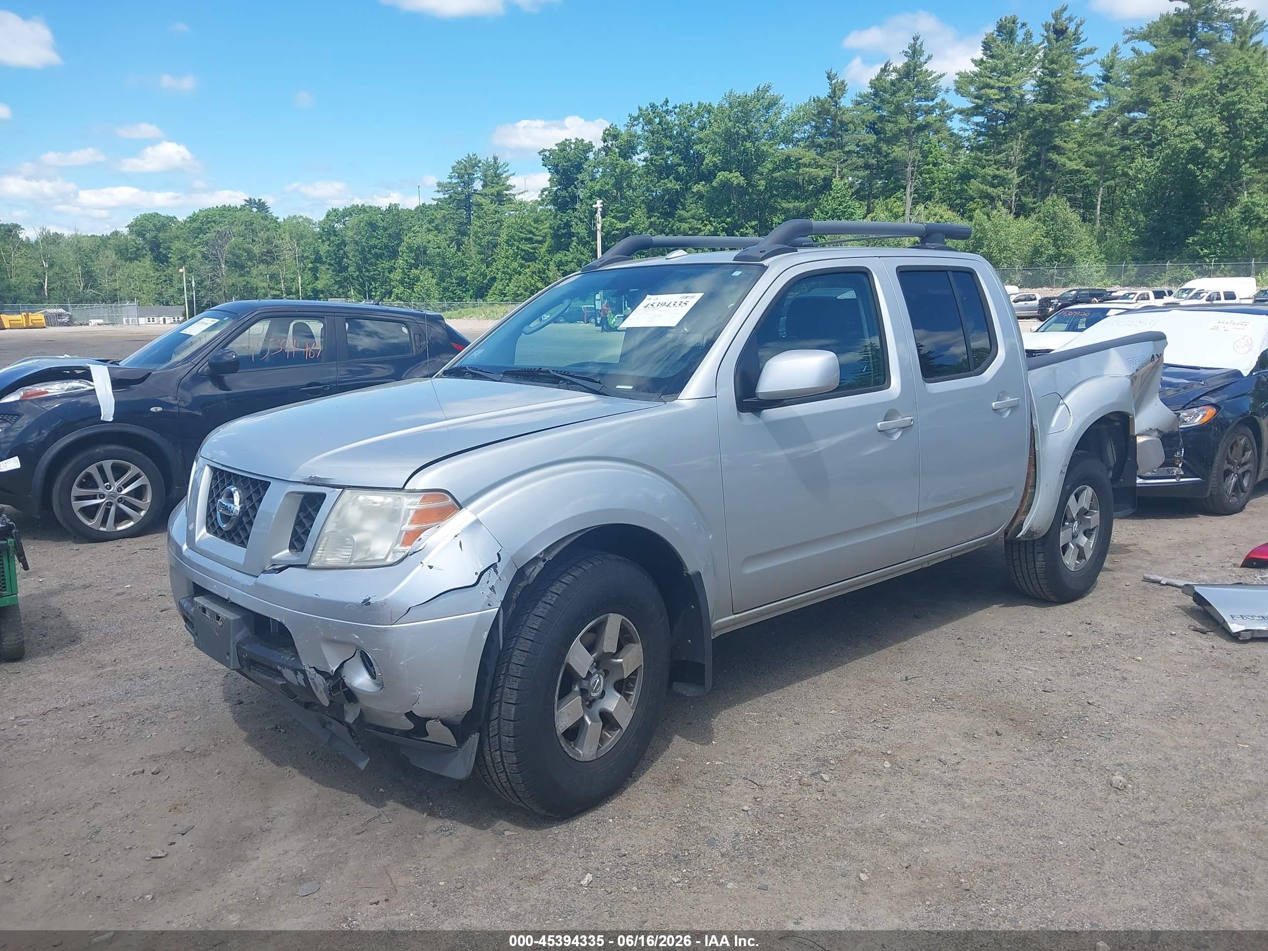 2011 Nissan Frontier Pro-4x Silver vin: 1N6AD0EV6BC421183