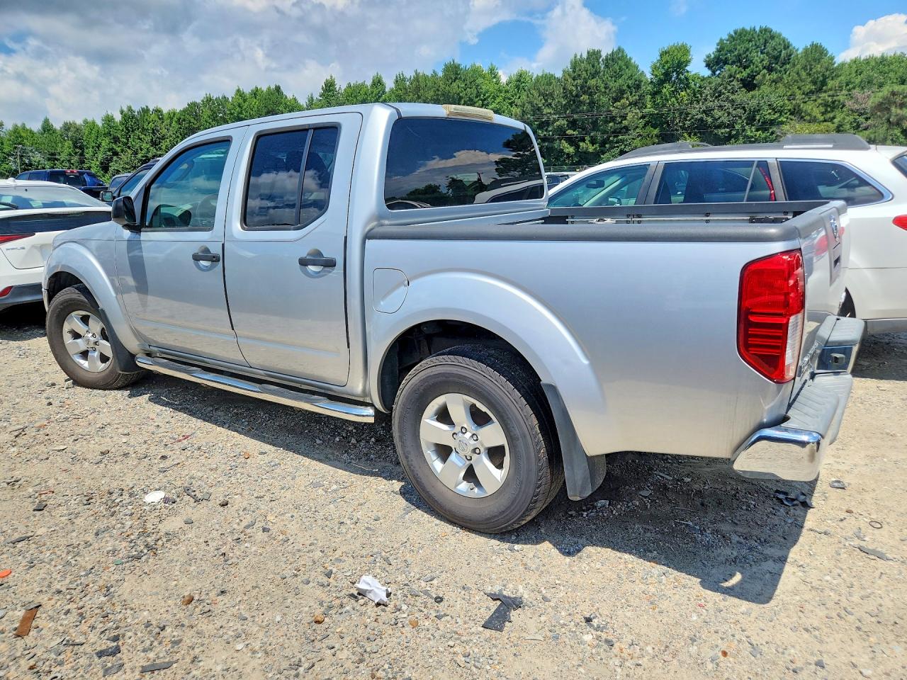 2011 Nissan Frontier S Silver vin: 1N6AD0EV6BC427677