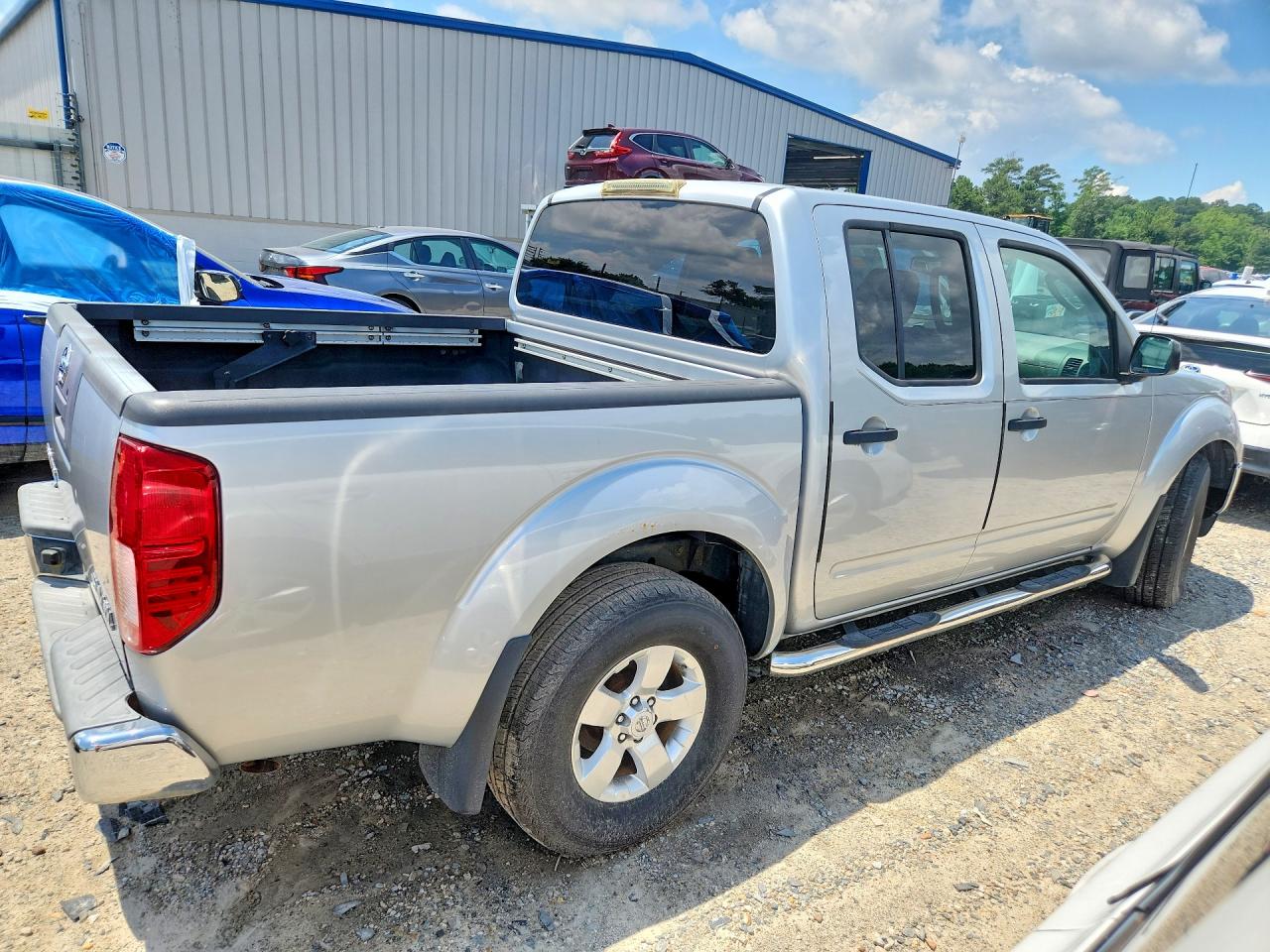 2011 Nissan Frontier S Silver vin: 1N6AD0EV6BC427677
