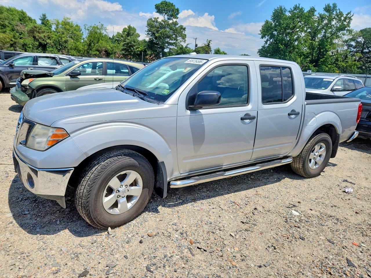 2011 Nissan Frontier S Silver vin: 1N6AD0EV6BC427677
