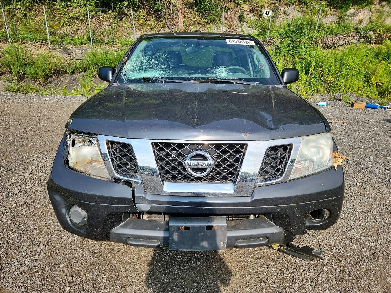 2012 Nissan Frontier S Gray vin: 1N6AD0EV6CC430242