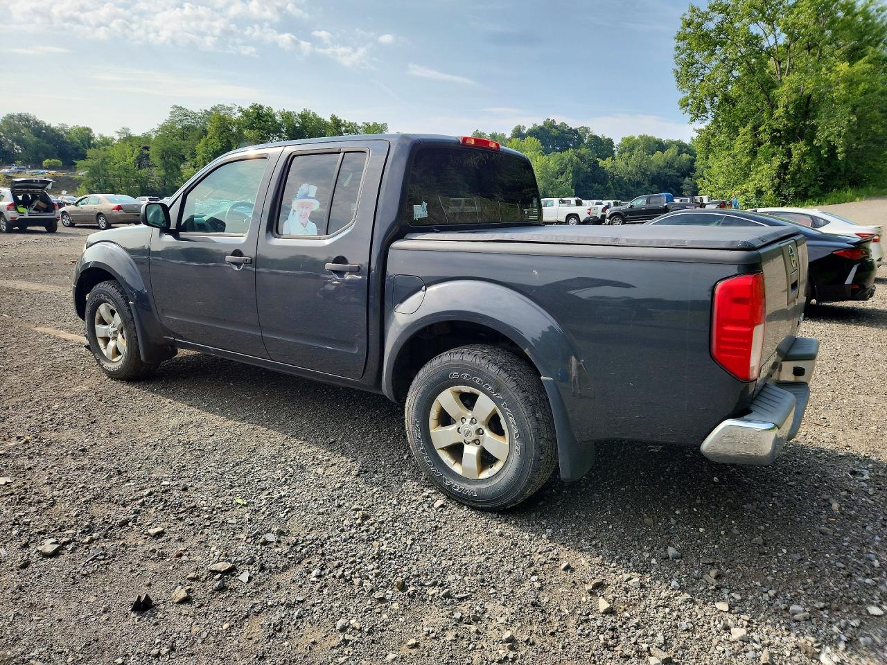 2012 Nissan Frontier S Gray vin: 1N6AD0EV6CC430242
