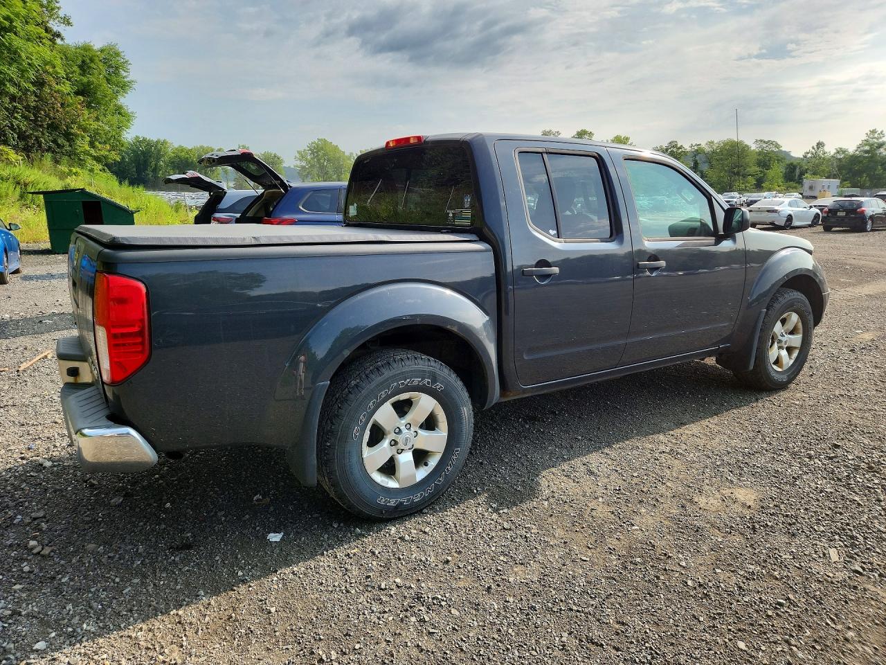 2012 Nissan Frontier S Gray vin: 1N6AD0EV6CC430242