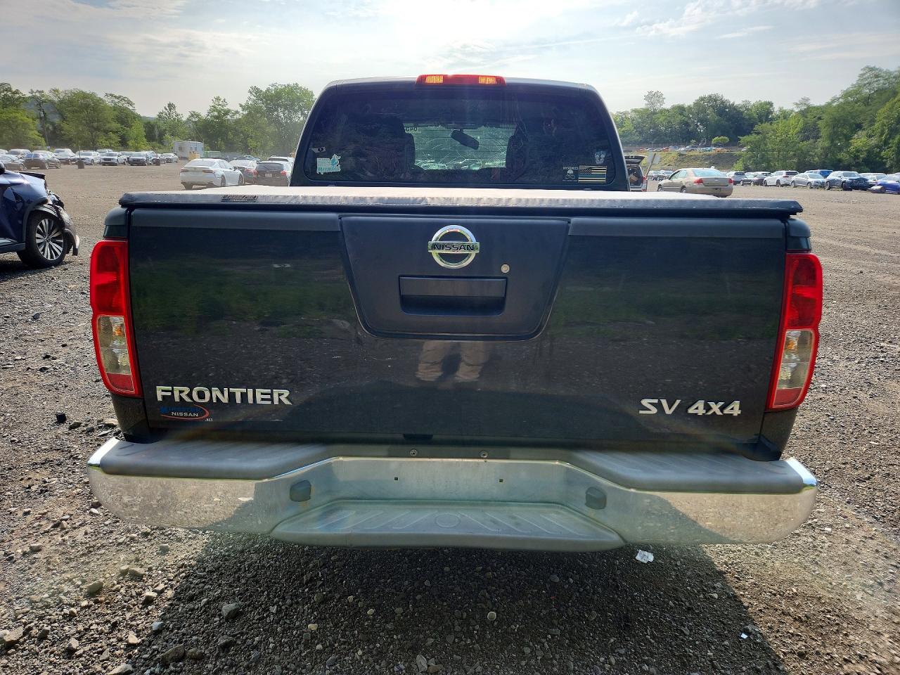 2012 Nissan Frontier S Gray vin: 1N6AD0EV6CC430242