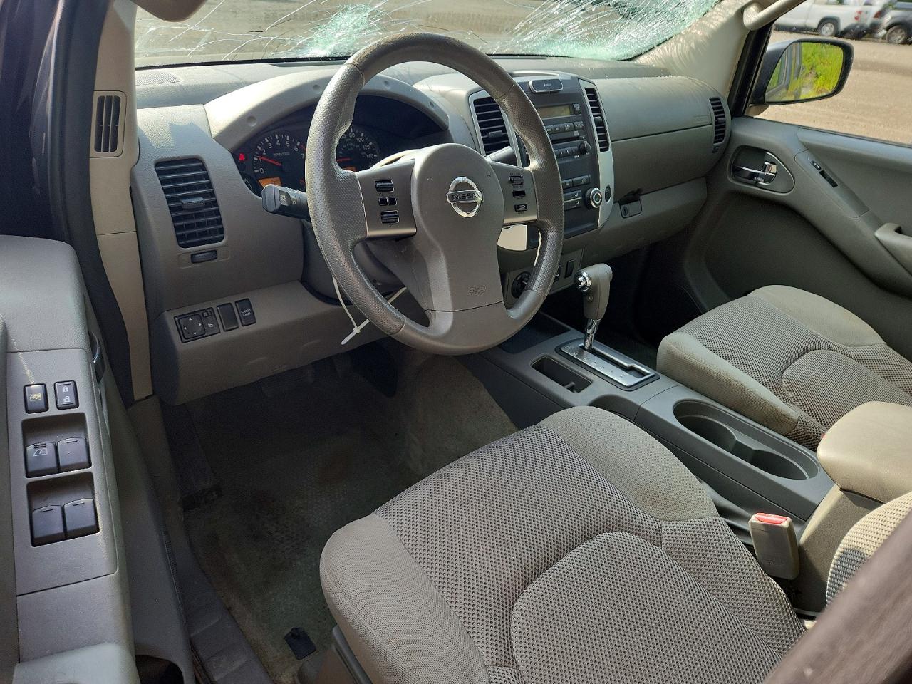 2012 Nissan Frontier S Gray vin: 1N6AD0EV6CC430242
