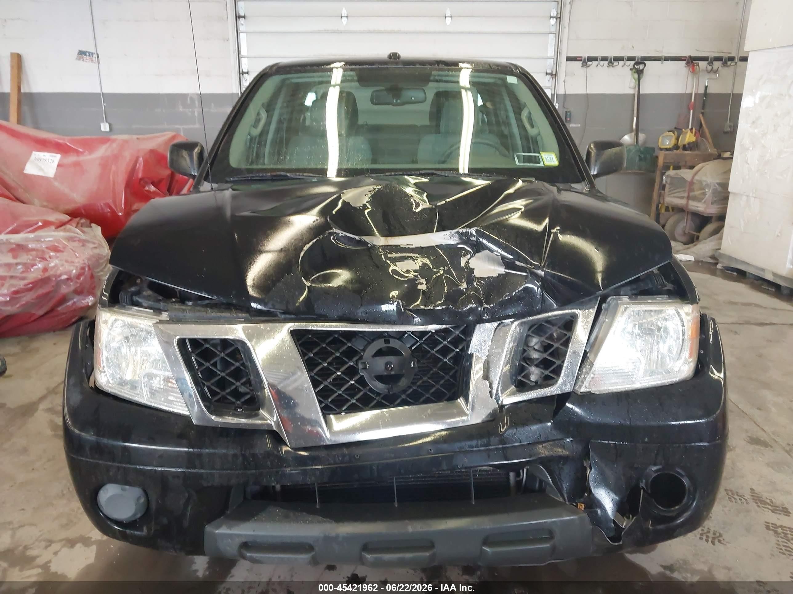 2012 Nissan Frontier Sv Black vin: 1N6AD0EV6CC443900
