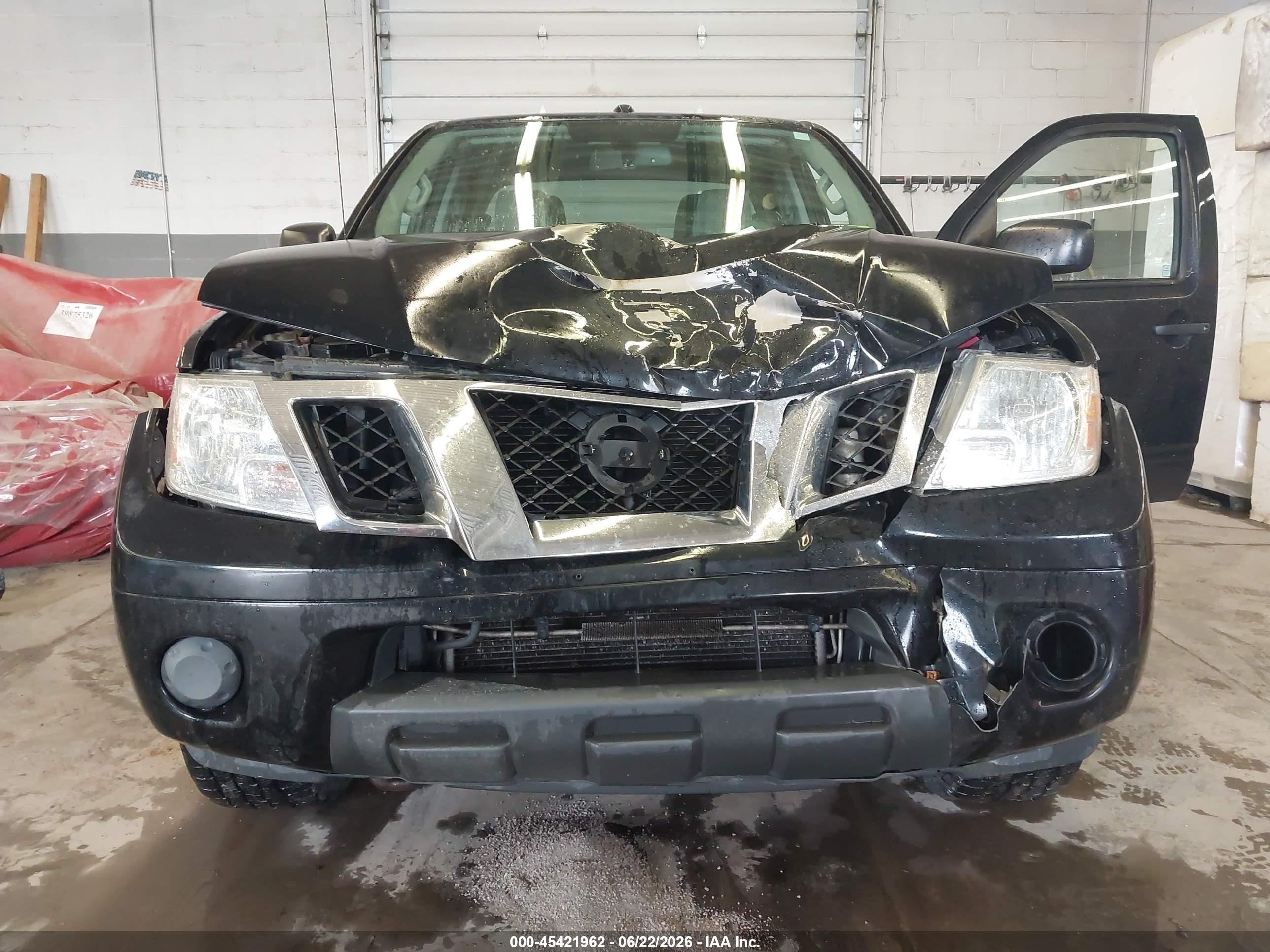 2012 Nissan Frontier Sv Black vin: 1N6AD0EV6CC443900