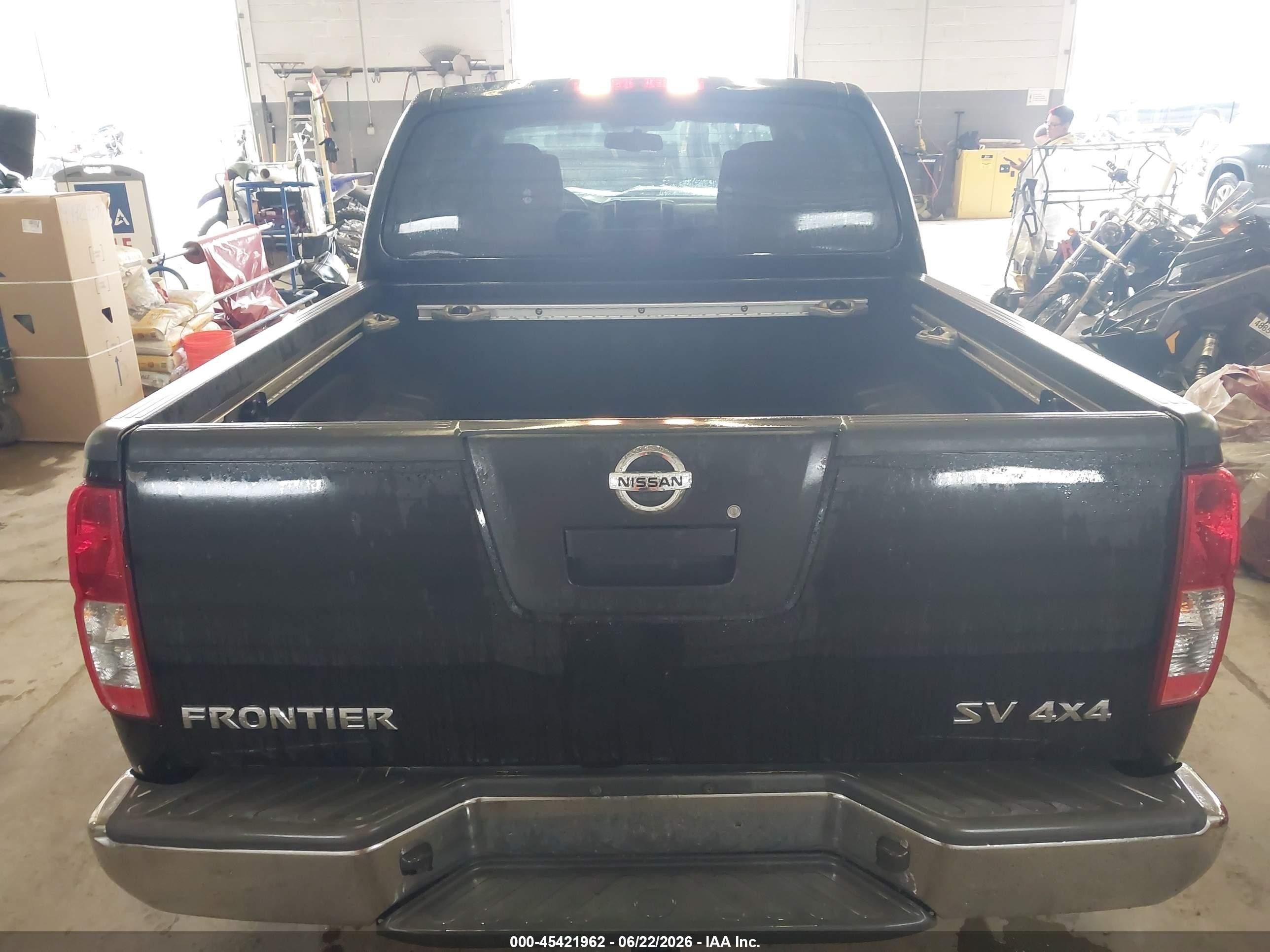 2012 Nissan Frontier Sv Black vin: 1N6AD0EV6CC443900