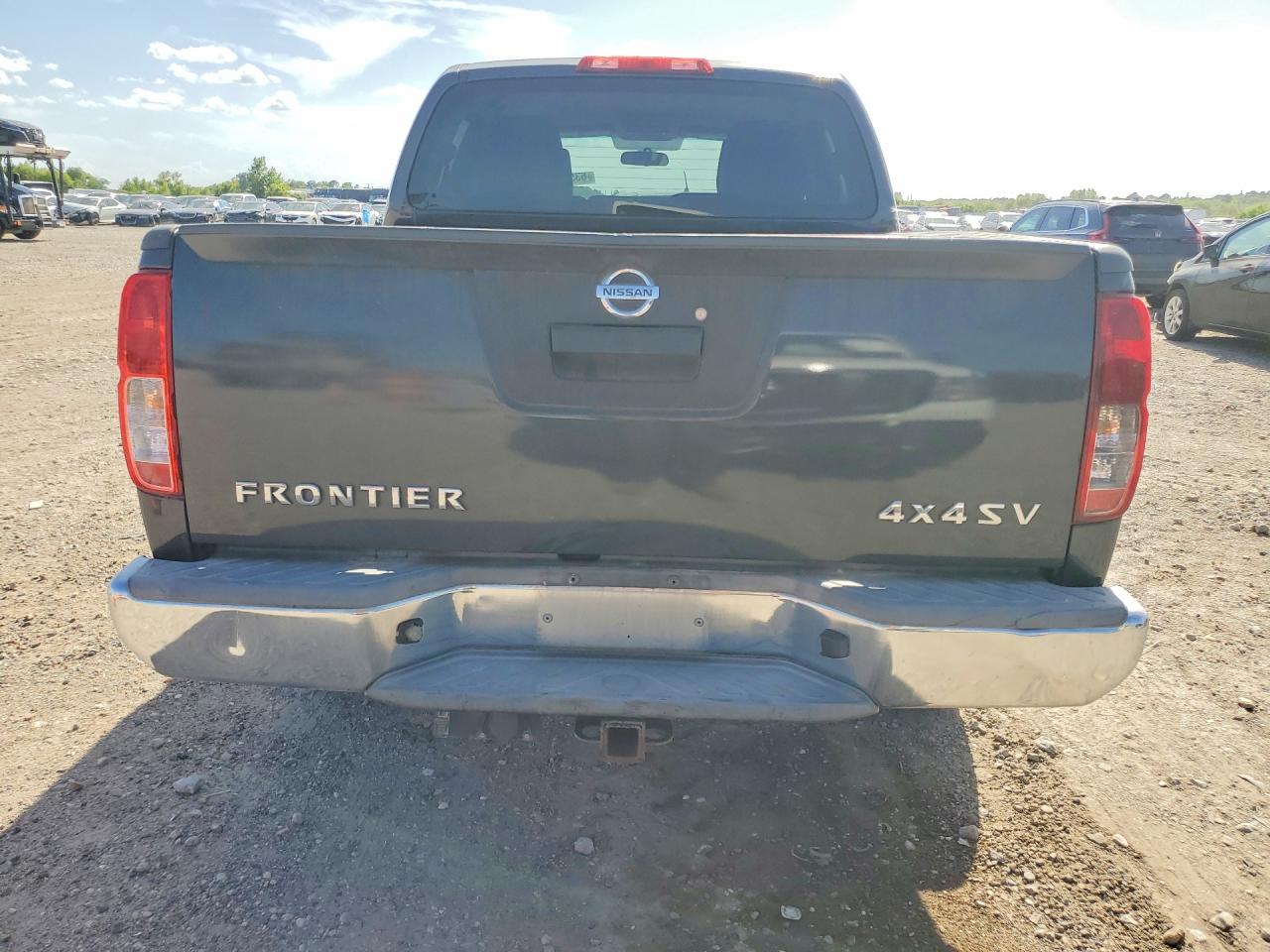 2013 Nissan Frontier S Серый vin: 1N6AD0EV6DN717327
