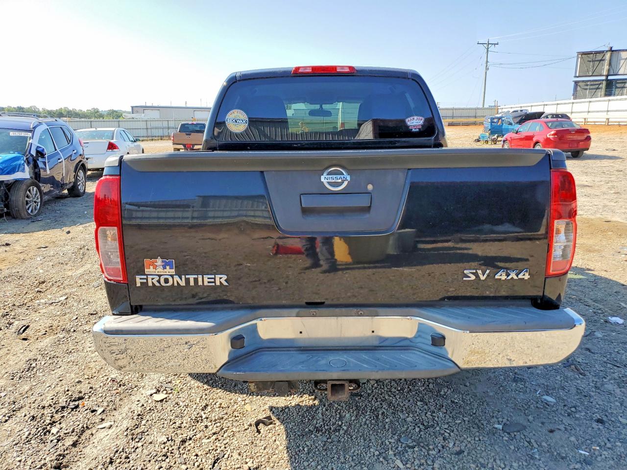 2013 Nissan Frontier S Black vin: 1N6AD0EV6DN736749