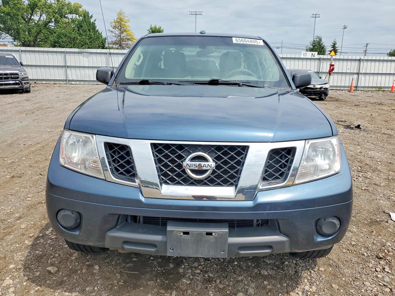 2013 Nissan Frontier S Синий vin: 1N6AD0EV6DN758928