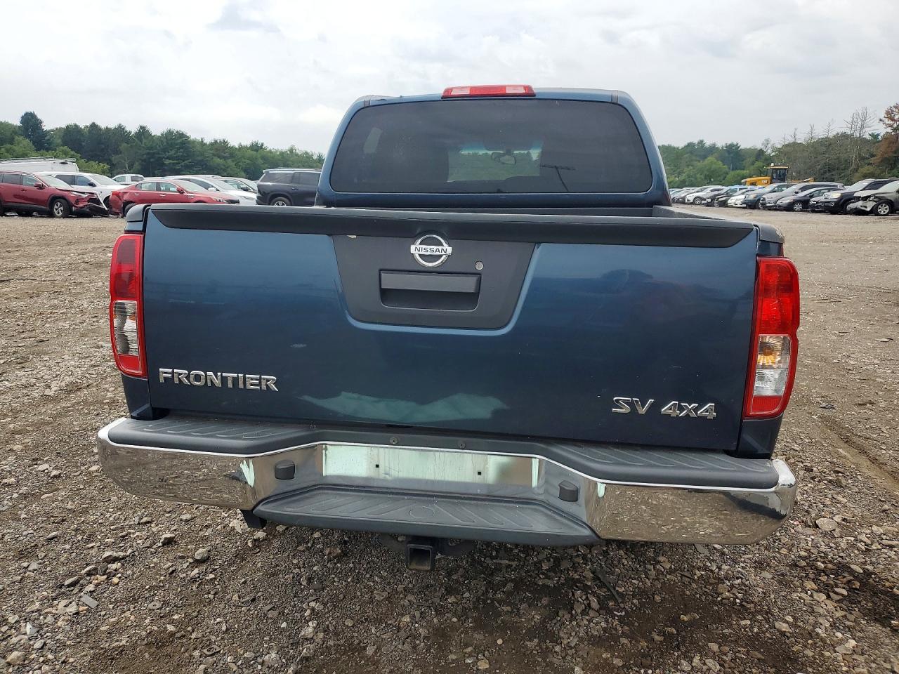 2013 Nissan Frontier S Синий vin: 1N6AD0EV6DN758928