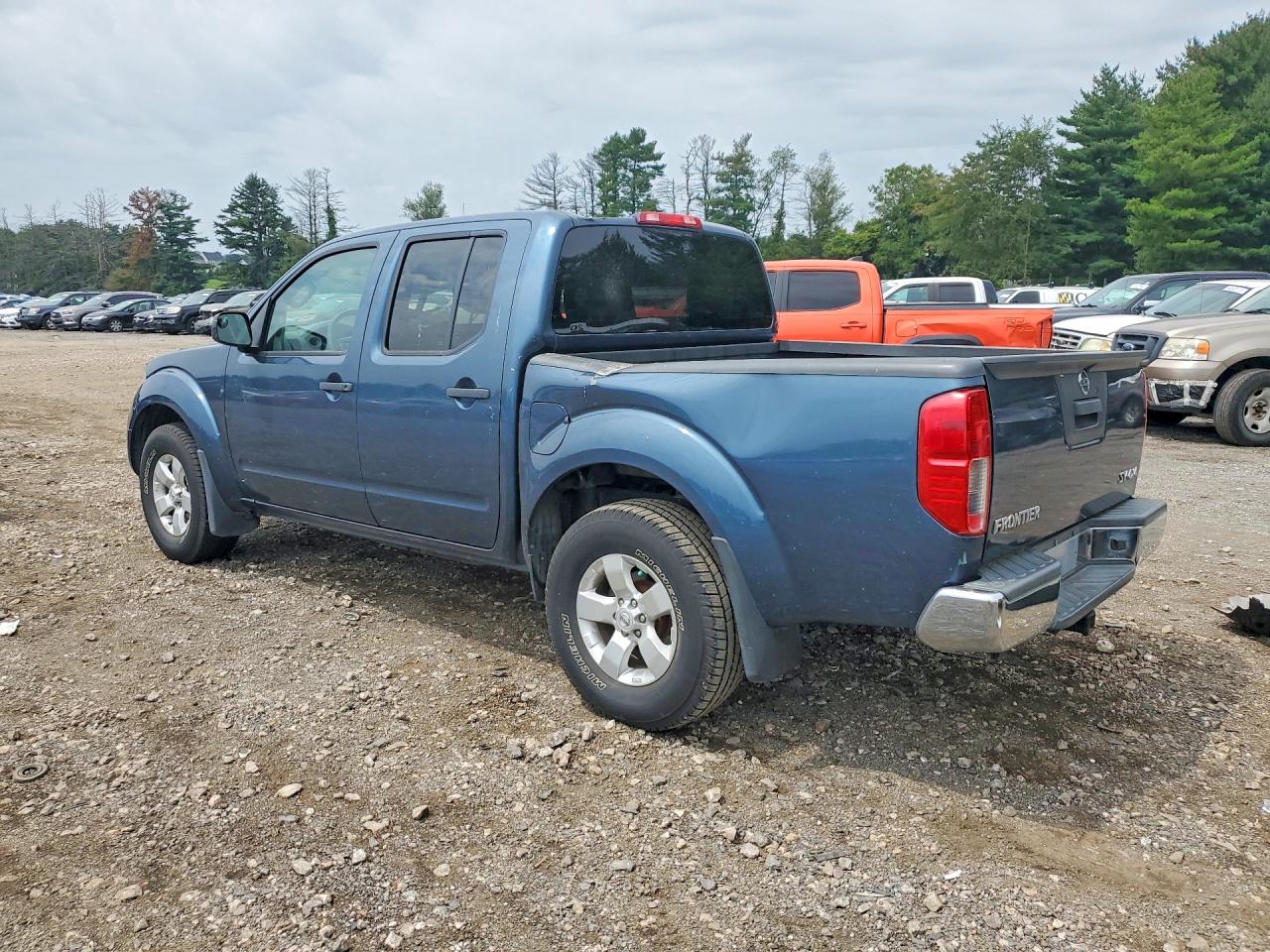 2013 Nissan Frontier S Синий vin: 1N6AD0EV6DN758928