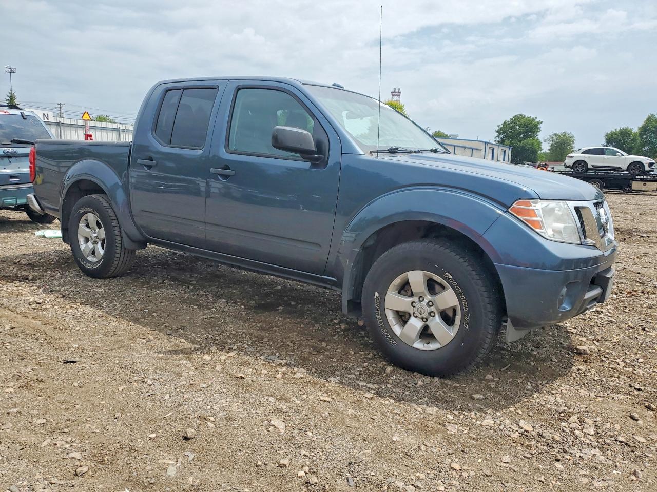 2013 Nissan Frontier S Синий vin: 1N6AD0EV6DN758928