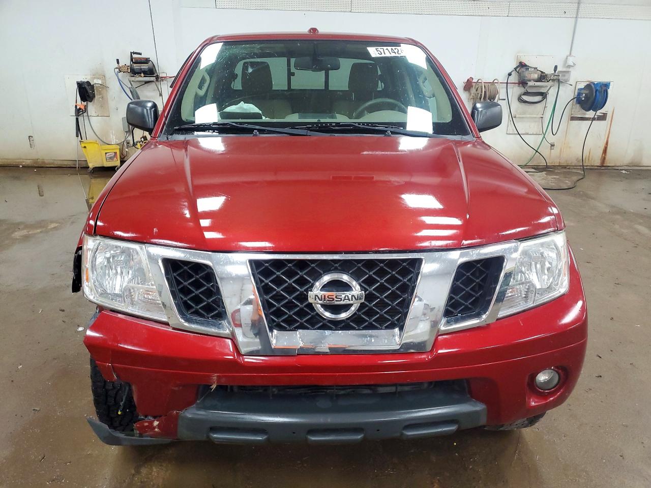2014 Nissan Frontier S Orange vin: 1N6AD0EV6EN708158