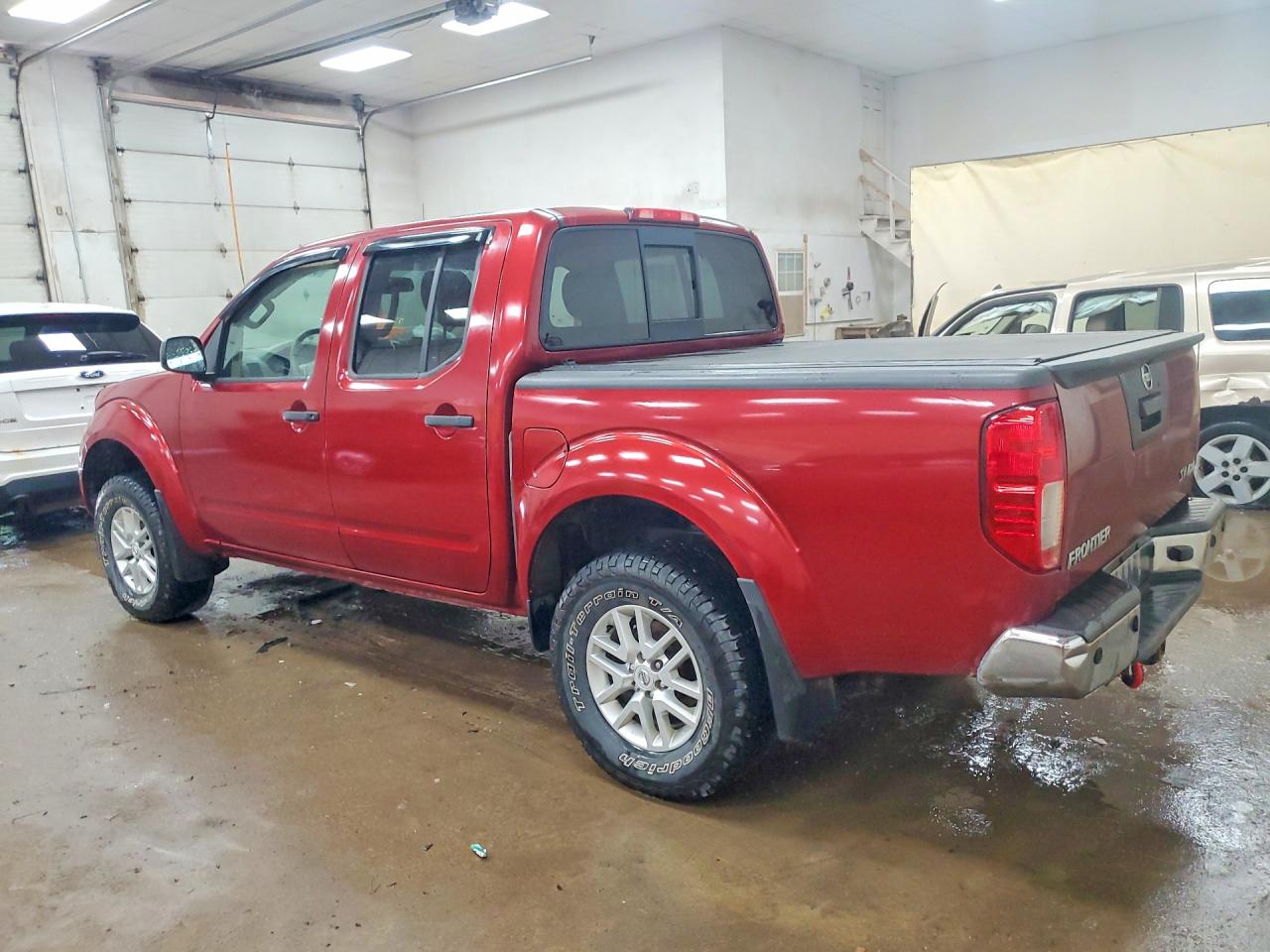 2014 Nissan Frontier S Orange vin: 1N6AD0EV6EN708158