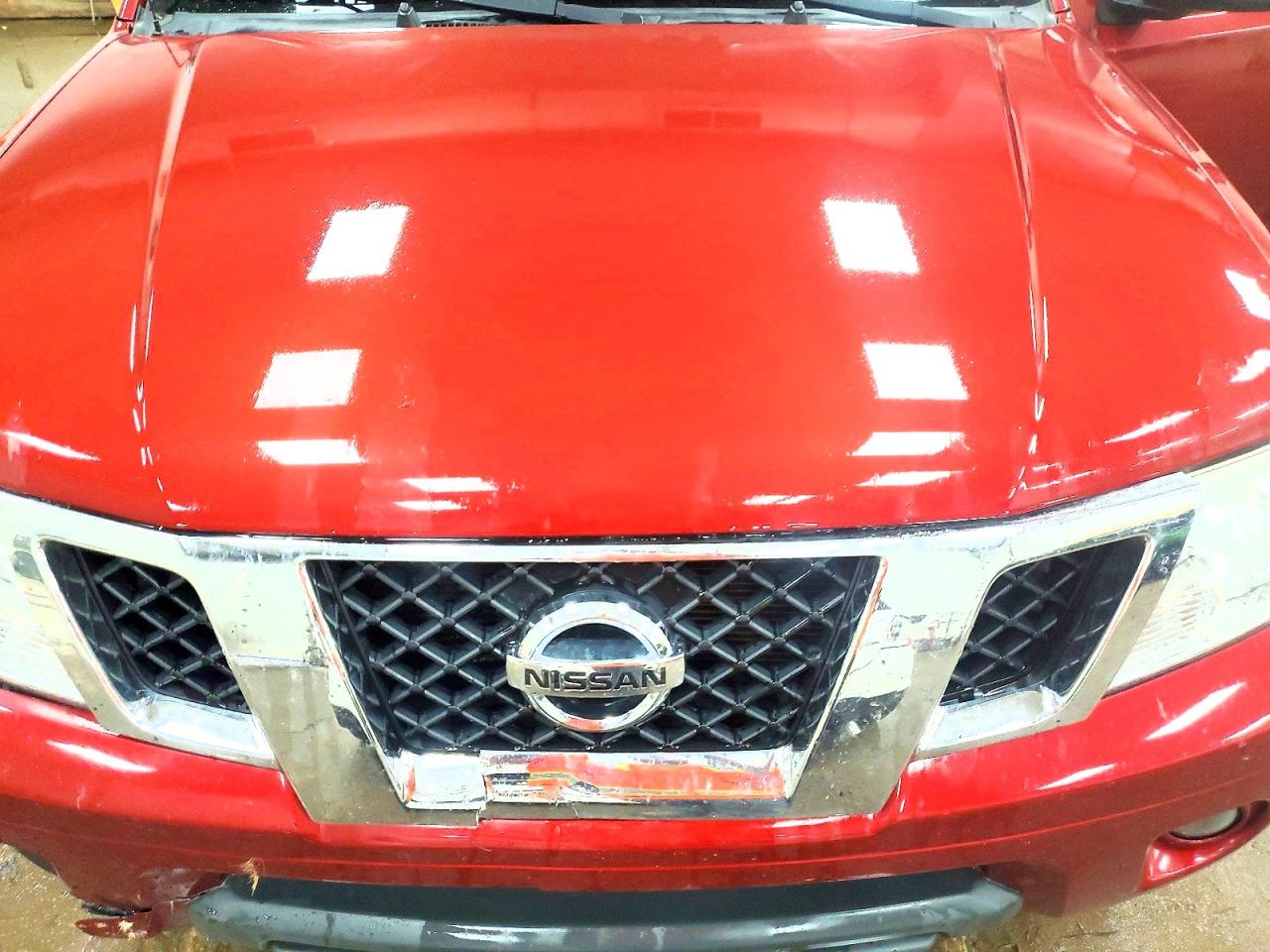 2014 Nissan Frontier S Orange vin: 1N6AD0EV6EN708158