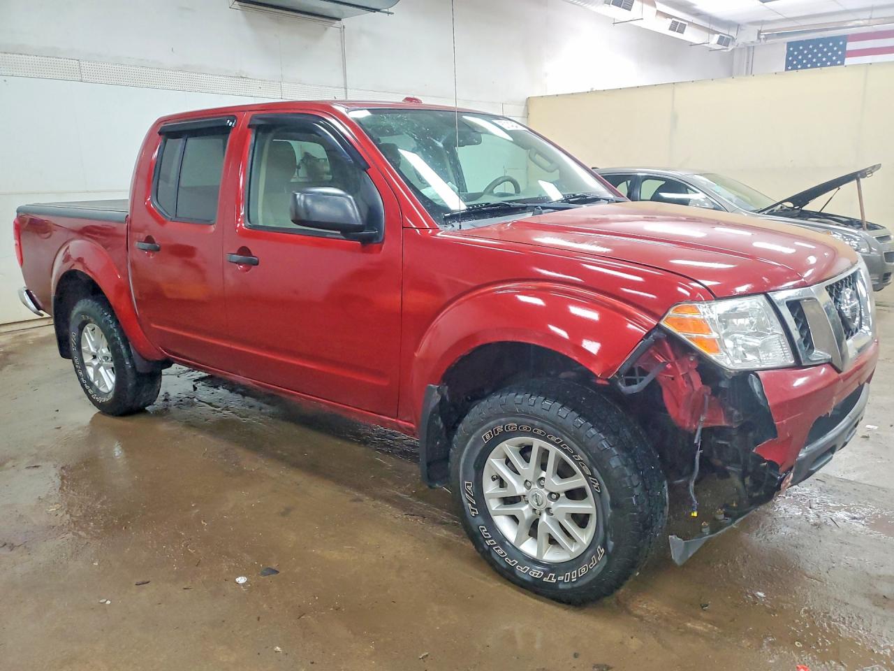 2014 Nissan Frontier S Orange vin: 1N6AD0EV6EN708158