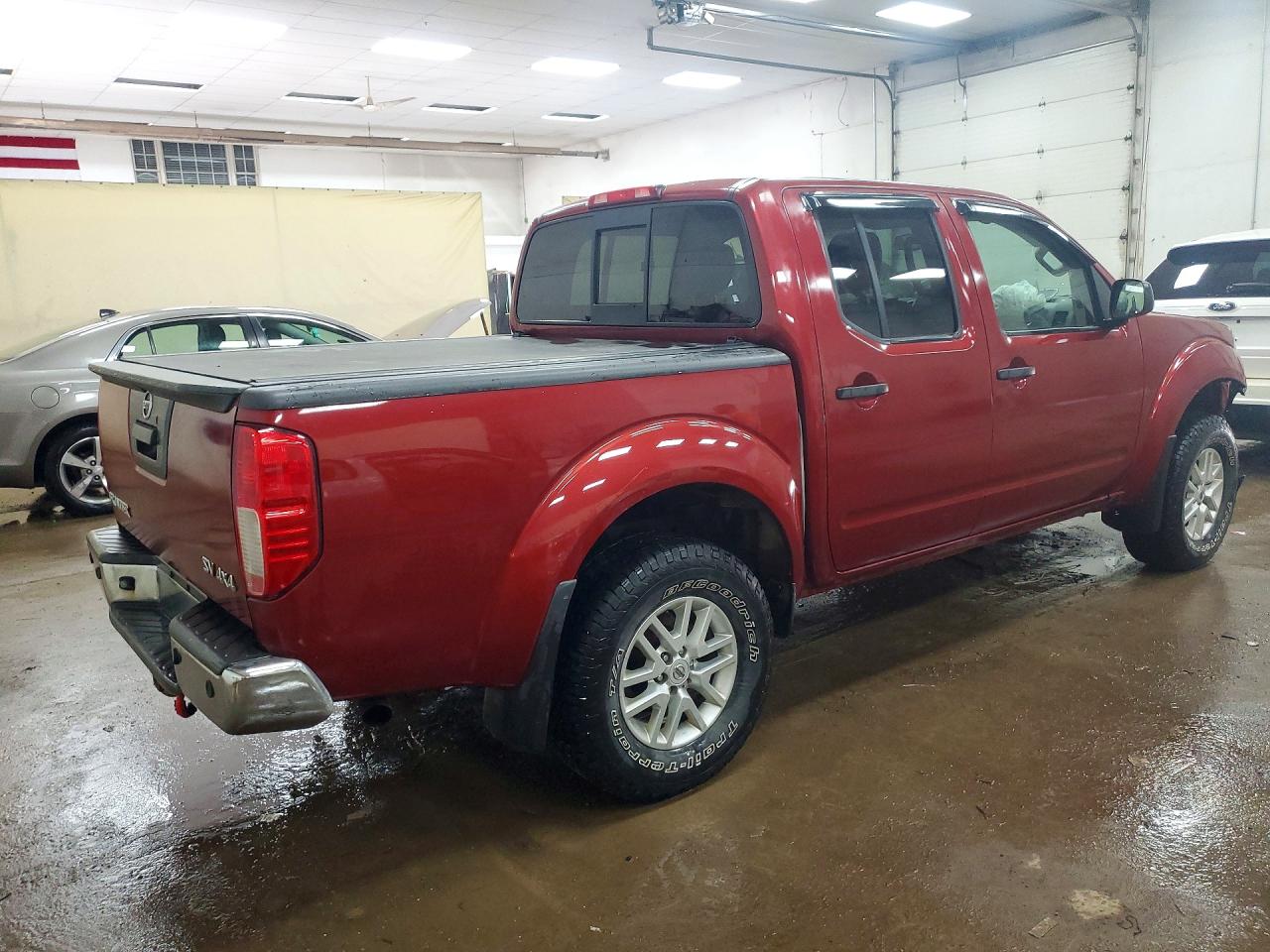 2014 Nissan Frontier S Orange vin: 1N6AD0EV6EN708158