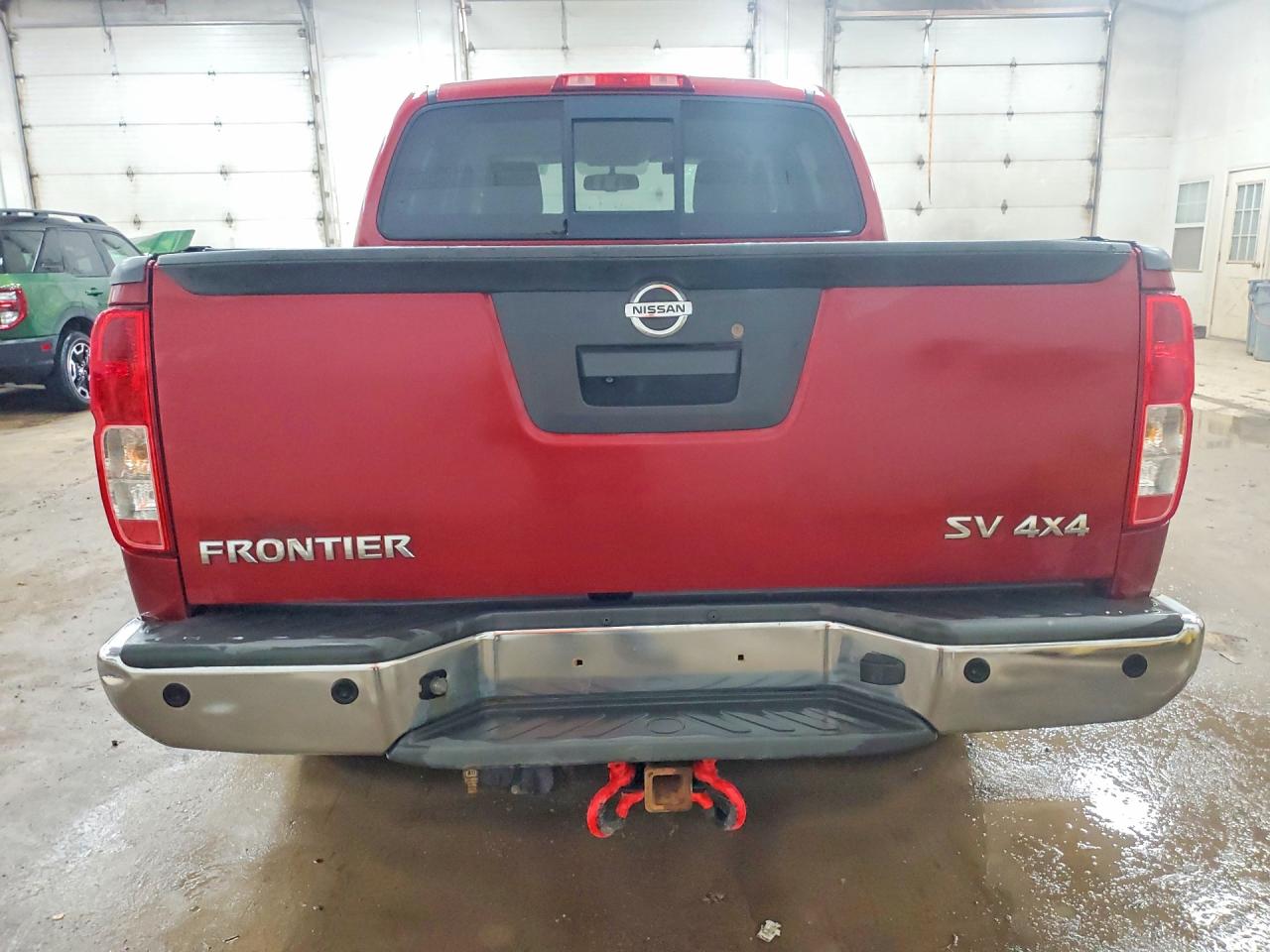 2014 Nissan Frontier S Orange vin: 1N6AD0EV6EN708158