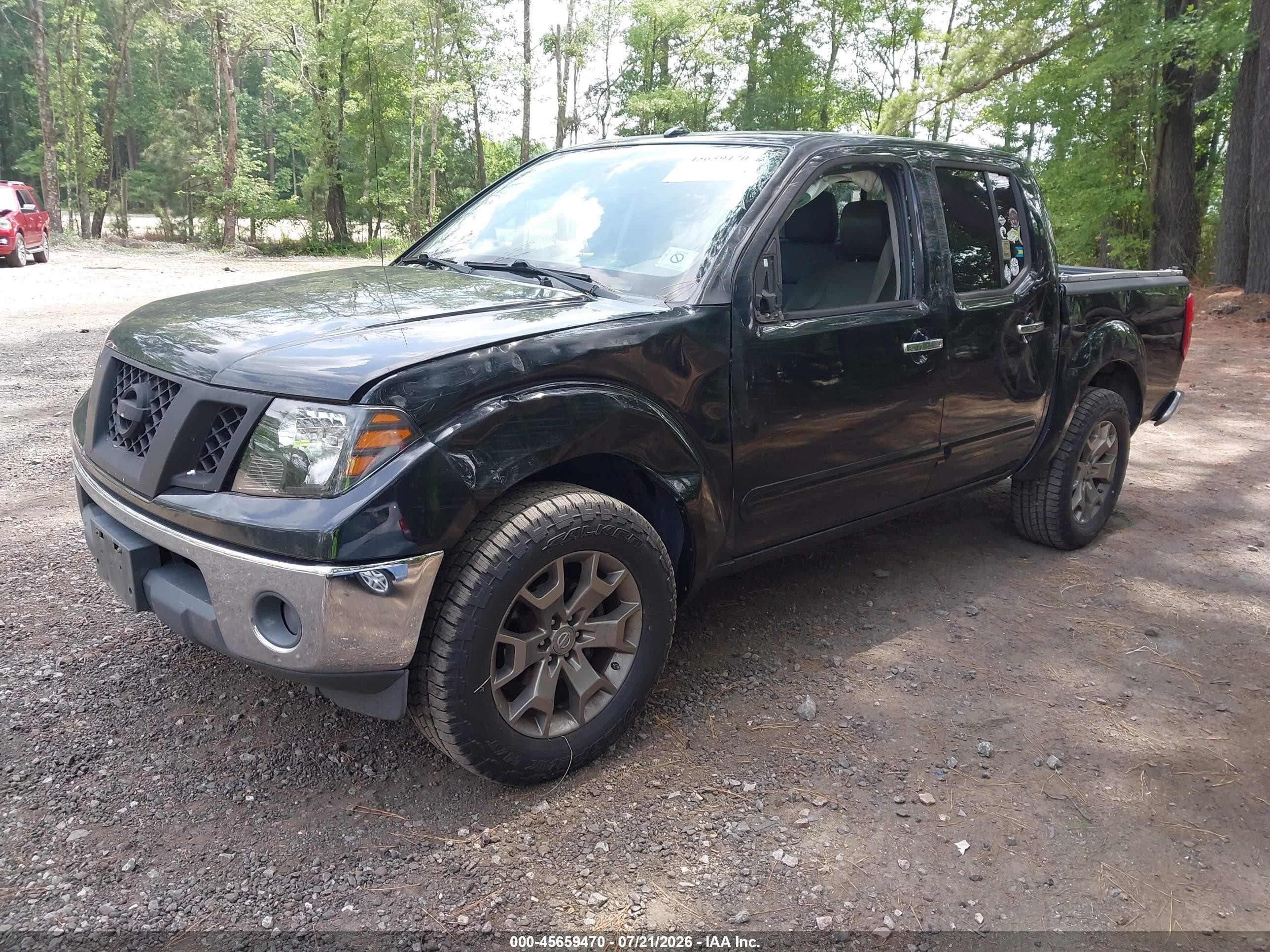 2014 Nissan Frontier Sl Black vin: 1N6AD0EV6EN714820