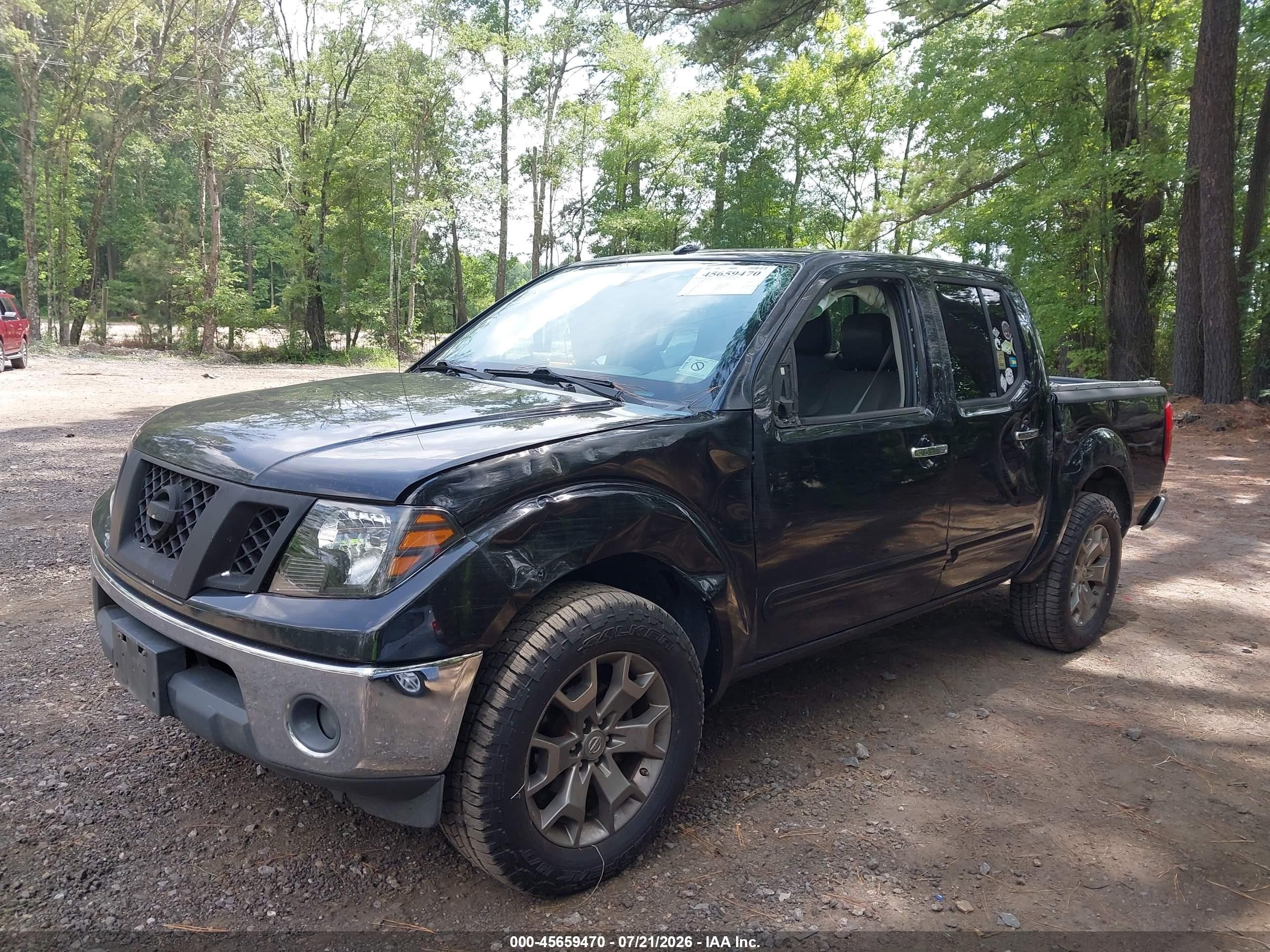 2014 Nissan Frontier Sl Black vin: 1N6AD0EV6EN714820