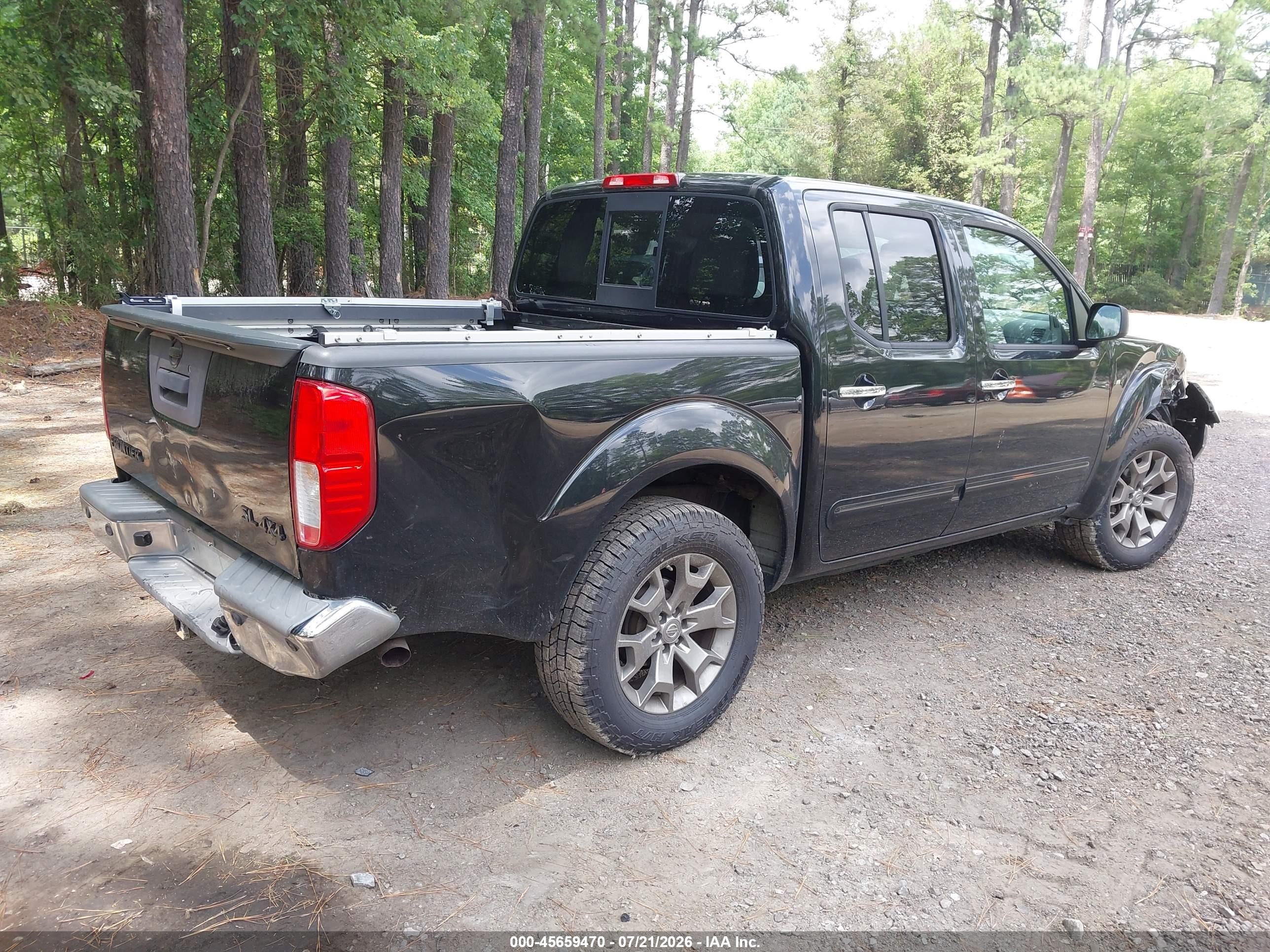 2014 Nissan Frontier Sl Black vin: 1N6AD0EV6EN714820