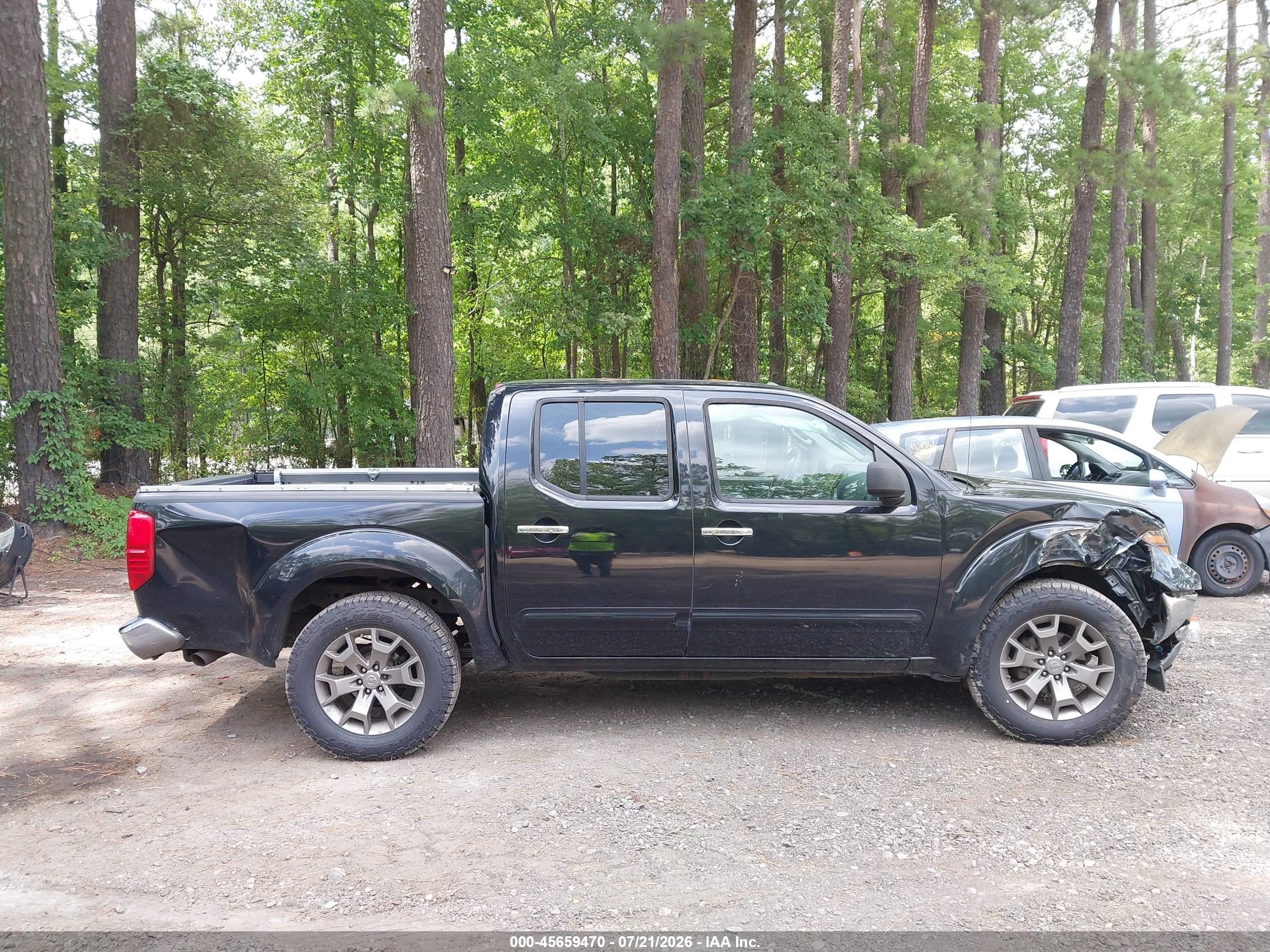 2014 Nissan Frontier Sl Black vin: 1N6AD0EV6EN714820