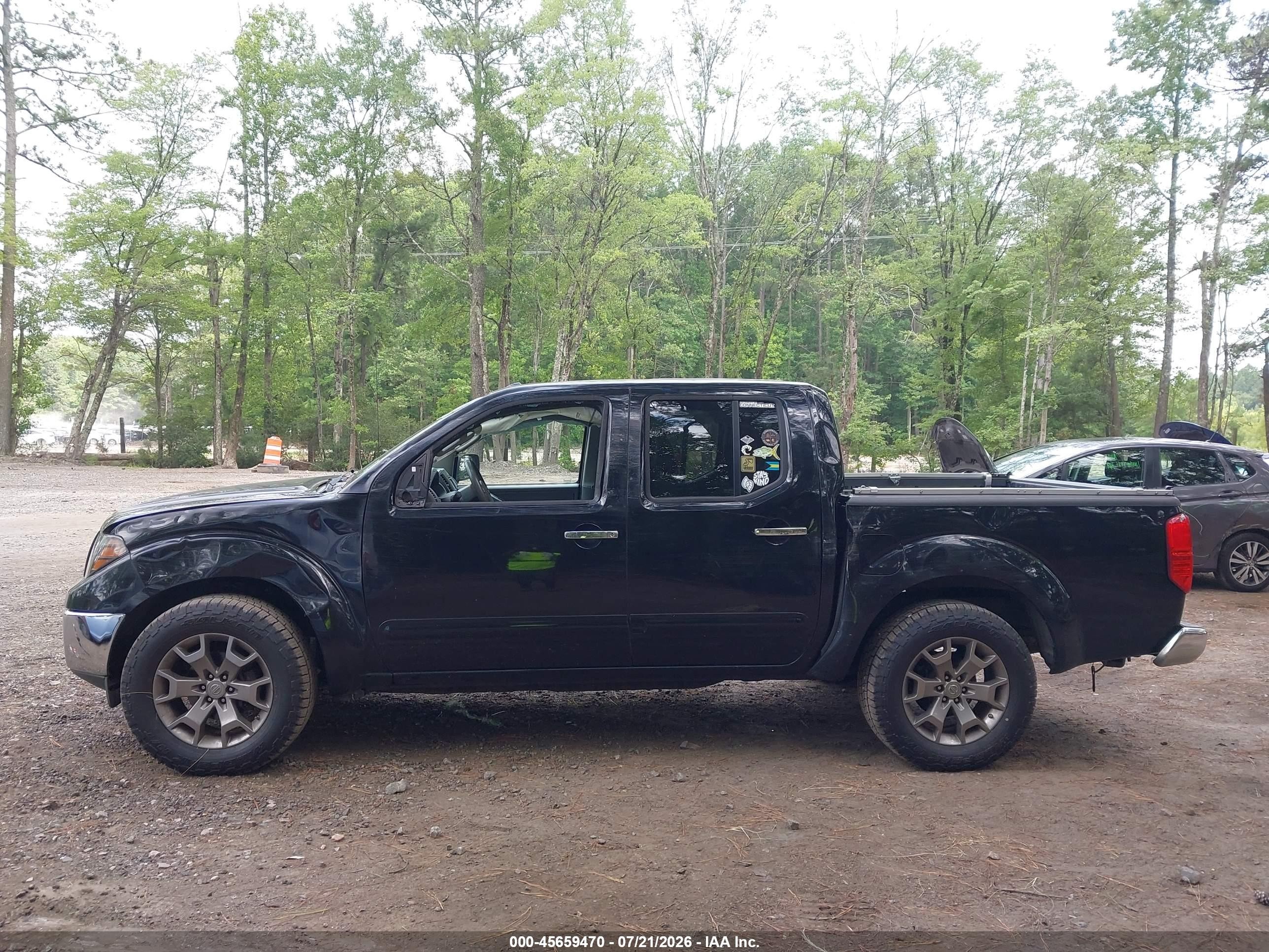 2014 Nissan Frontier Sl Black vin: 1N6AD0EV6EN714820
