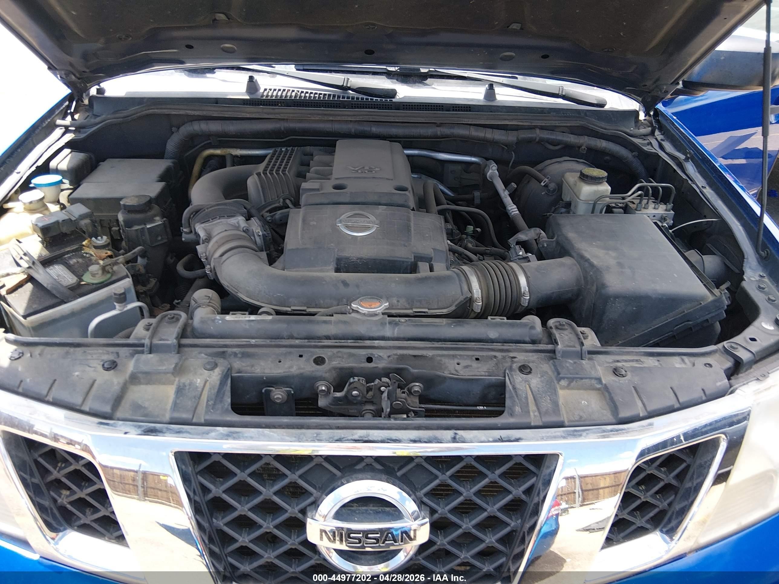 2014 Nissan Frontier Sv Blue vin: 1N6AD0EV6EN716230