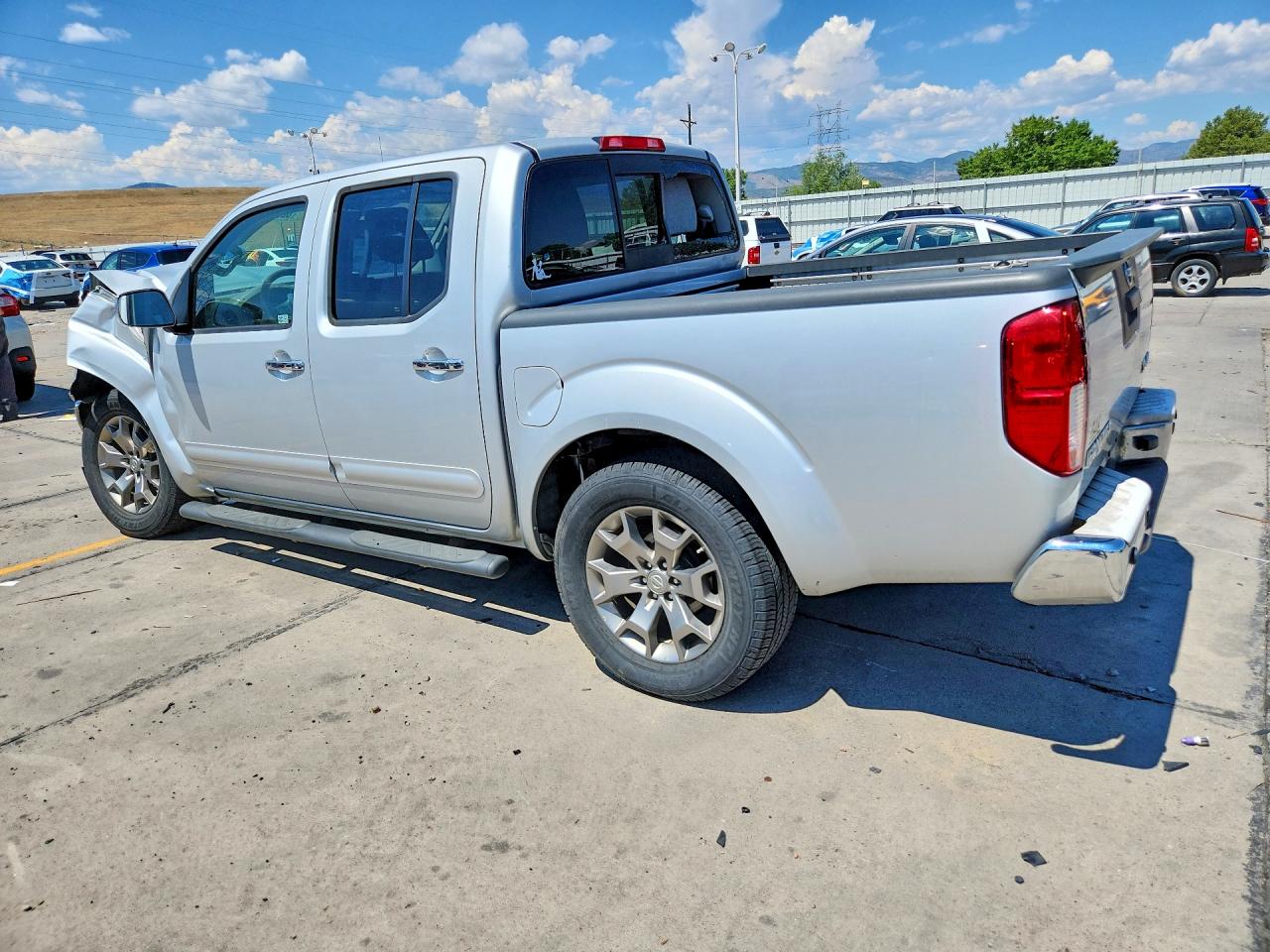 2014 Nissan Frontier Sl Silver vin: 1N6AD0EV6EN722951
