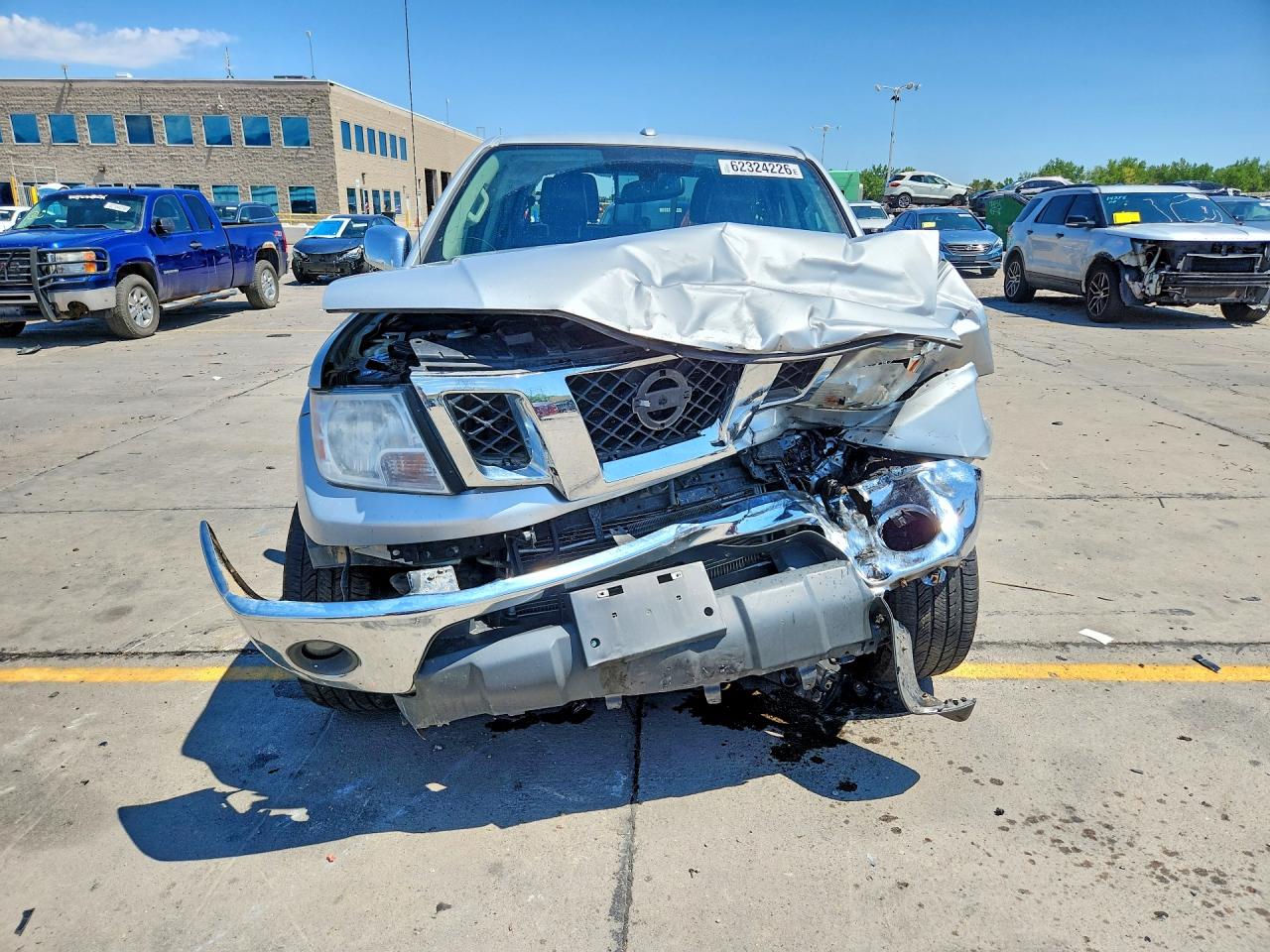 2014 Nissan Frontier Sl Silver vin: 1N6AD0EV6EN722951