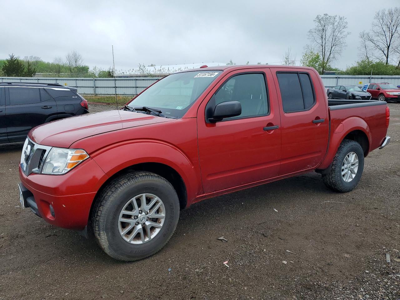 2014 Nissan Frontier Sv Red vin: 1N6AD0EV6EN729883