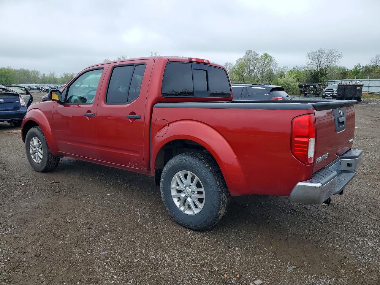 2014 Nissan Frontier Sv Red vin: 1N6AD0EV6EN729883